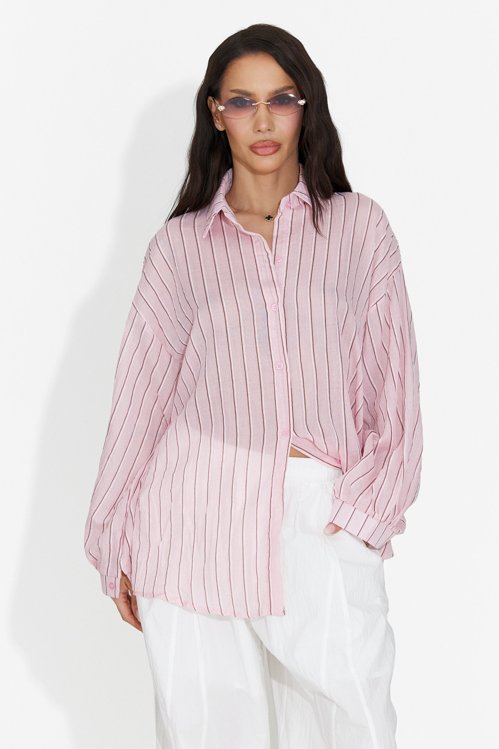 Camasa dama casual roz Fenday Bogas