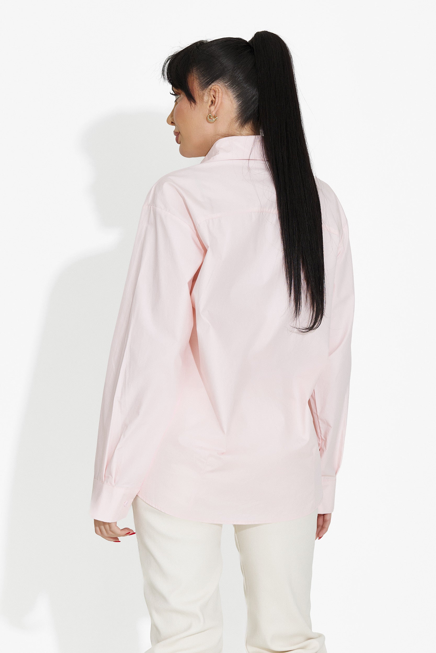 Chemise femme décontractée rose Melynda Bogas