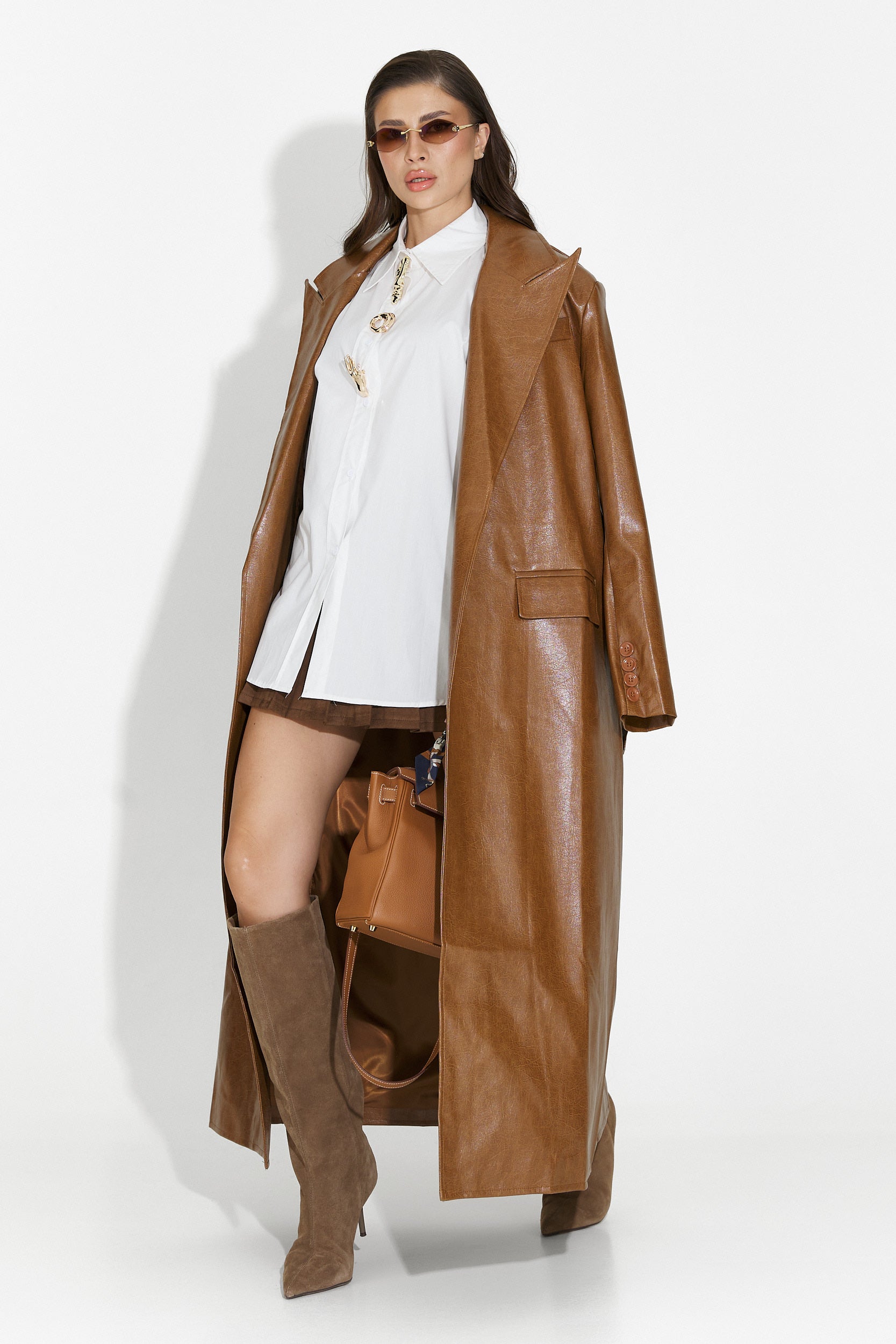 Elegancka biała koszula damska Feyora Bogas