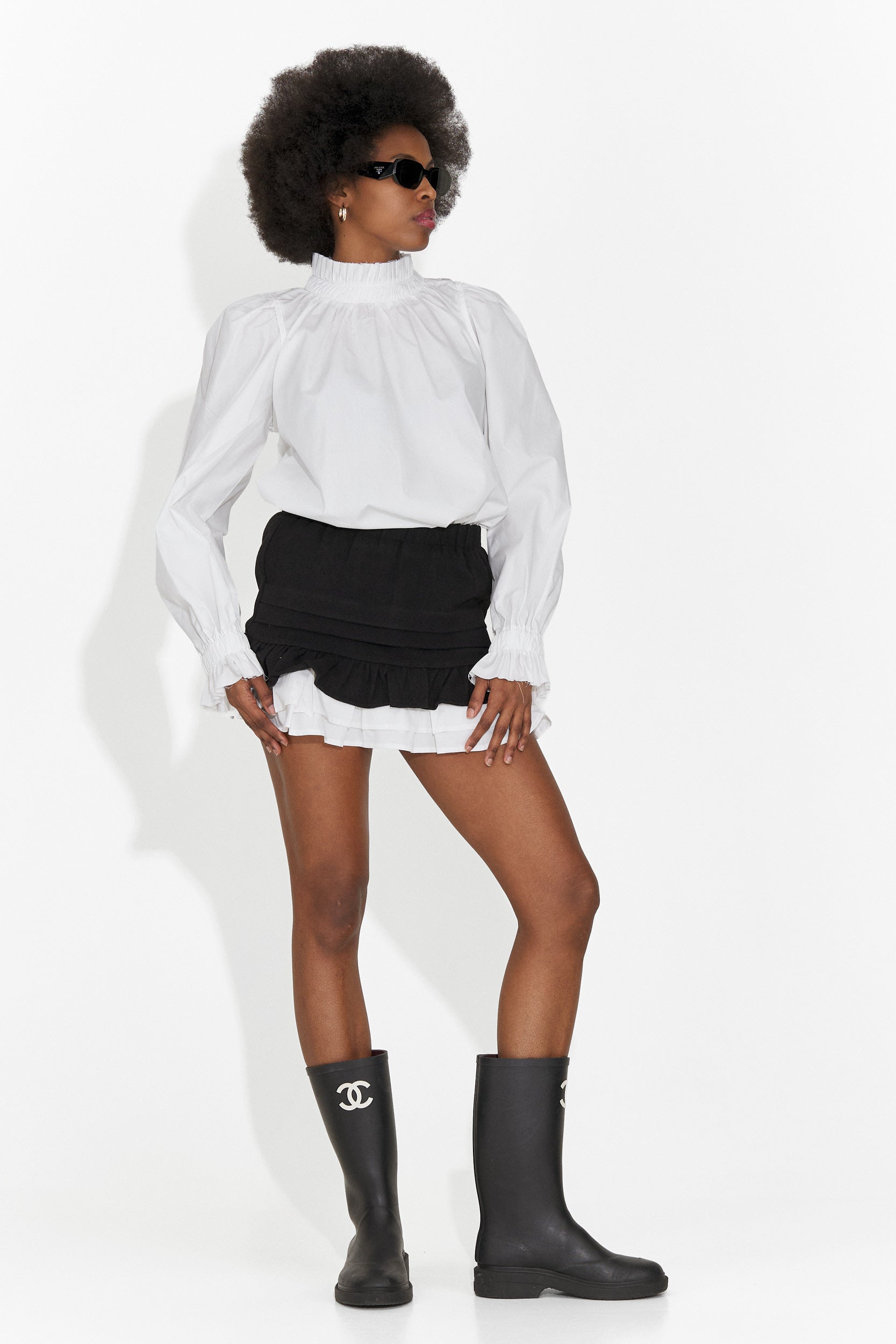 Elegantná biela dámska košeľa Floriana Bogas