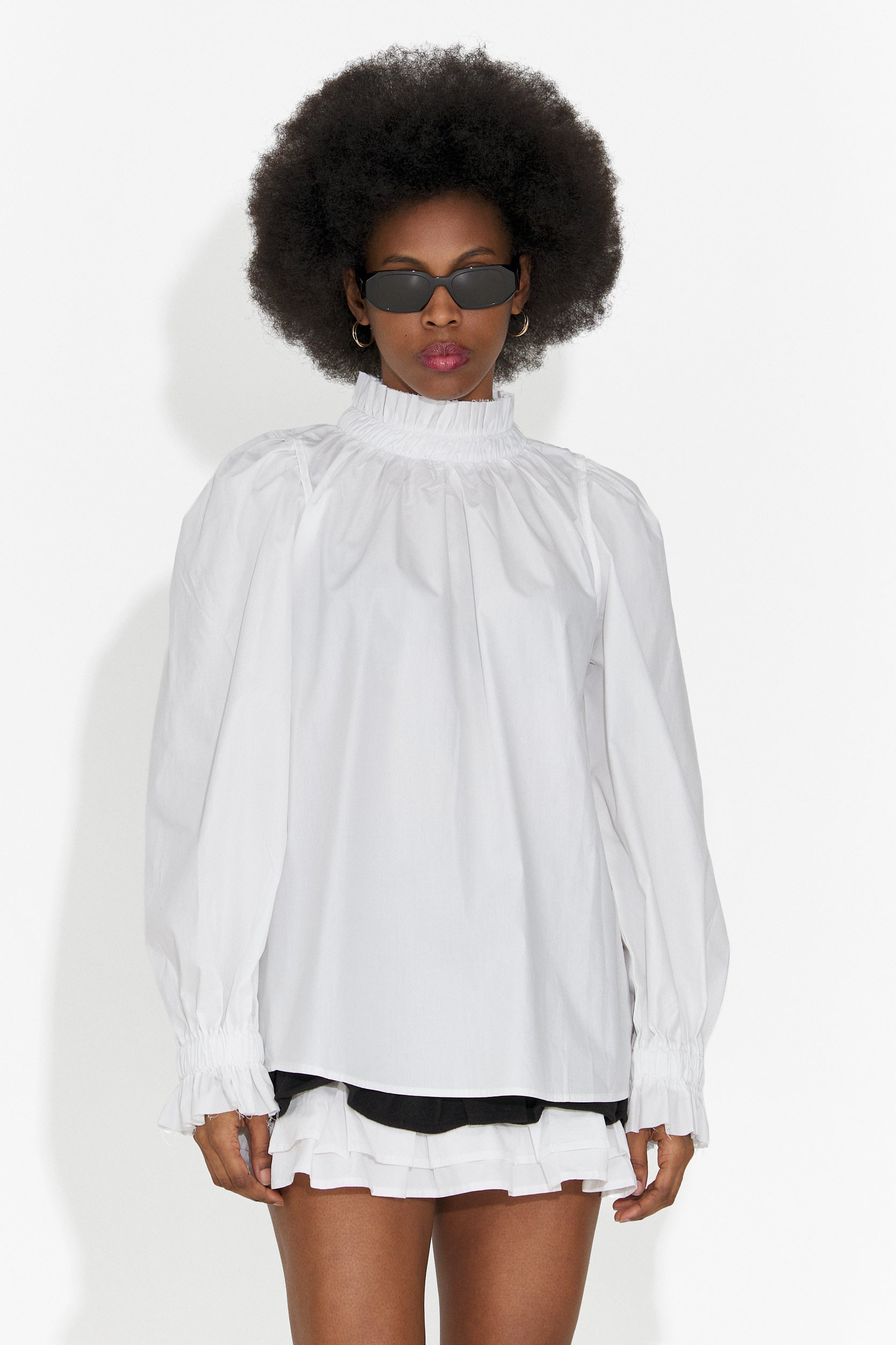 Elegantná biela dámska košeľa Floriana Bogas