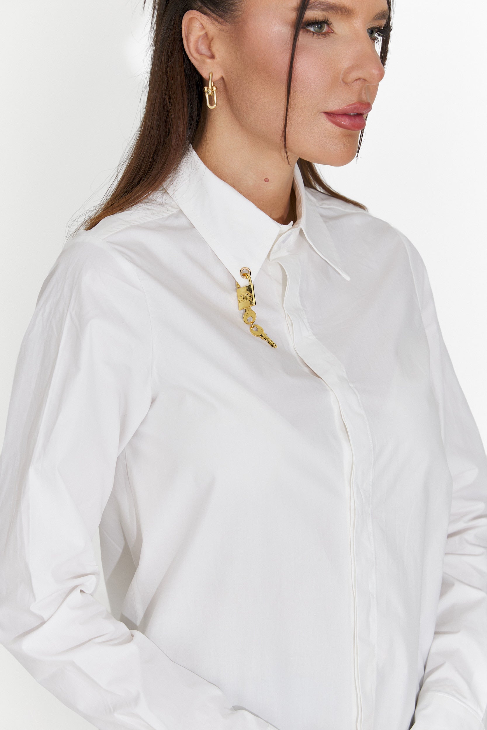 Elegantna bijela Jetie Bogas bluza za dame