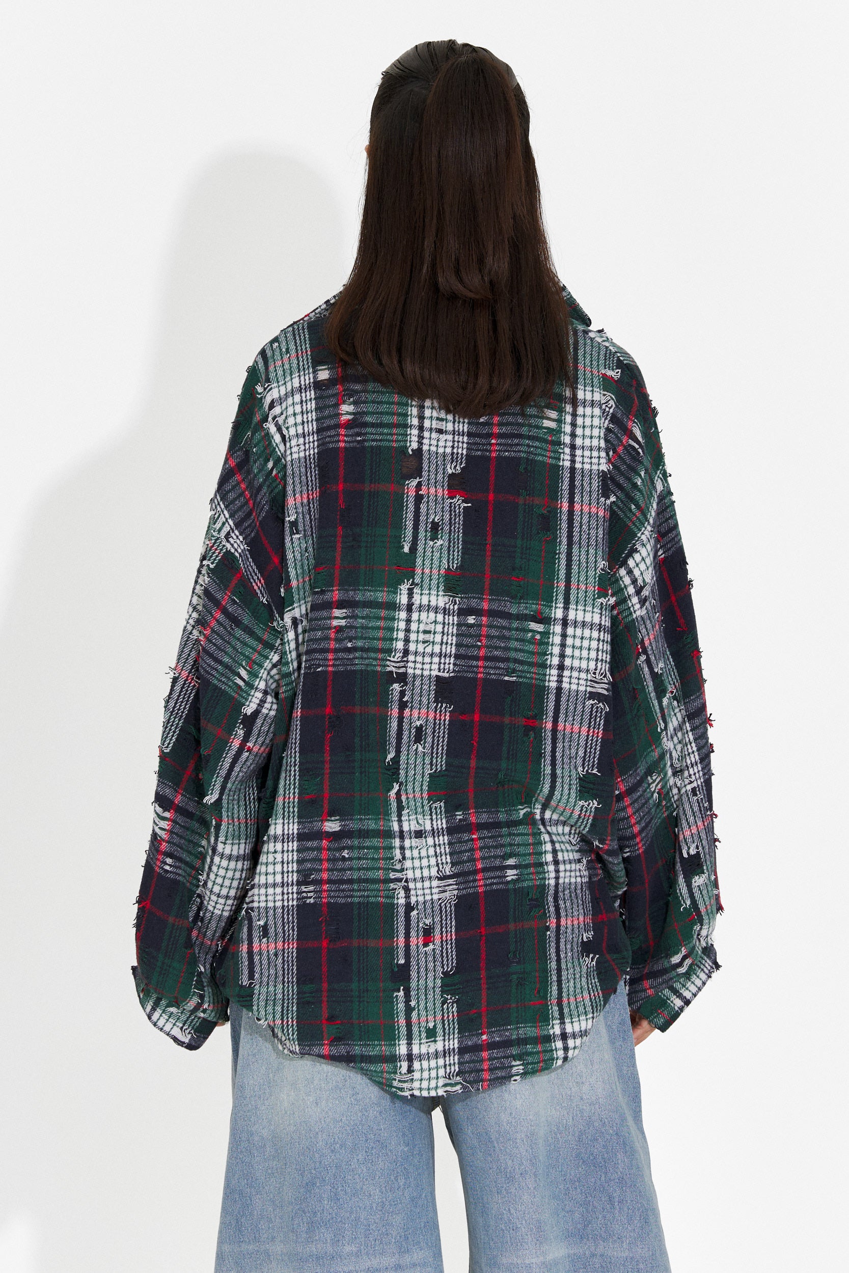 Elegant Green Women's Shirt Purely Bogas