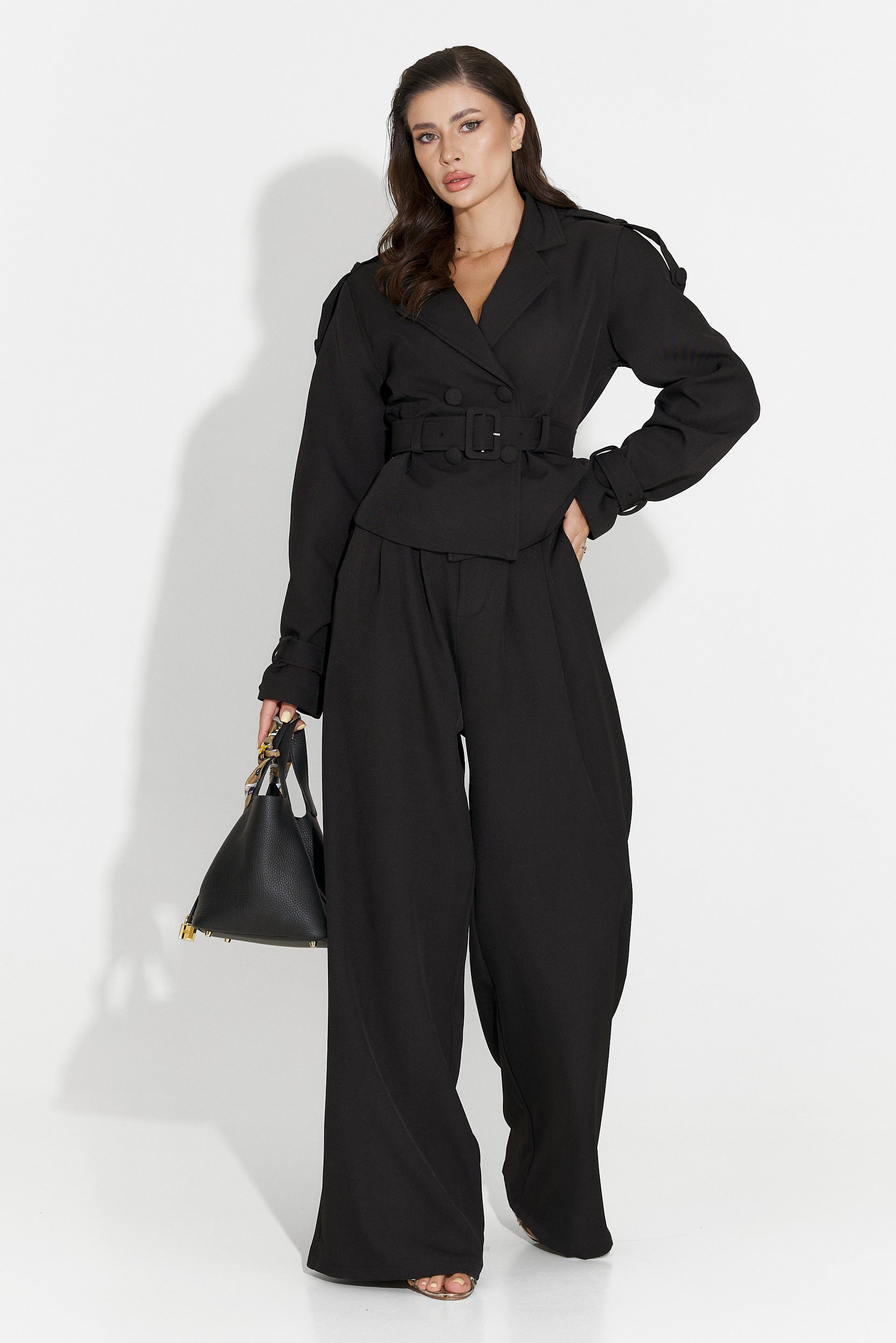 Ensemble de Pantalons Noirs Bretia Bogas