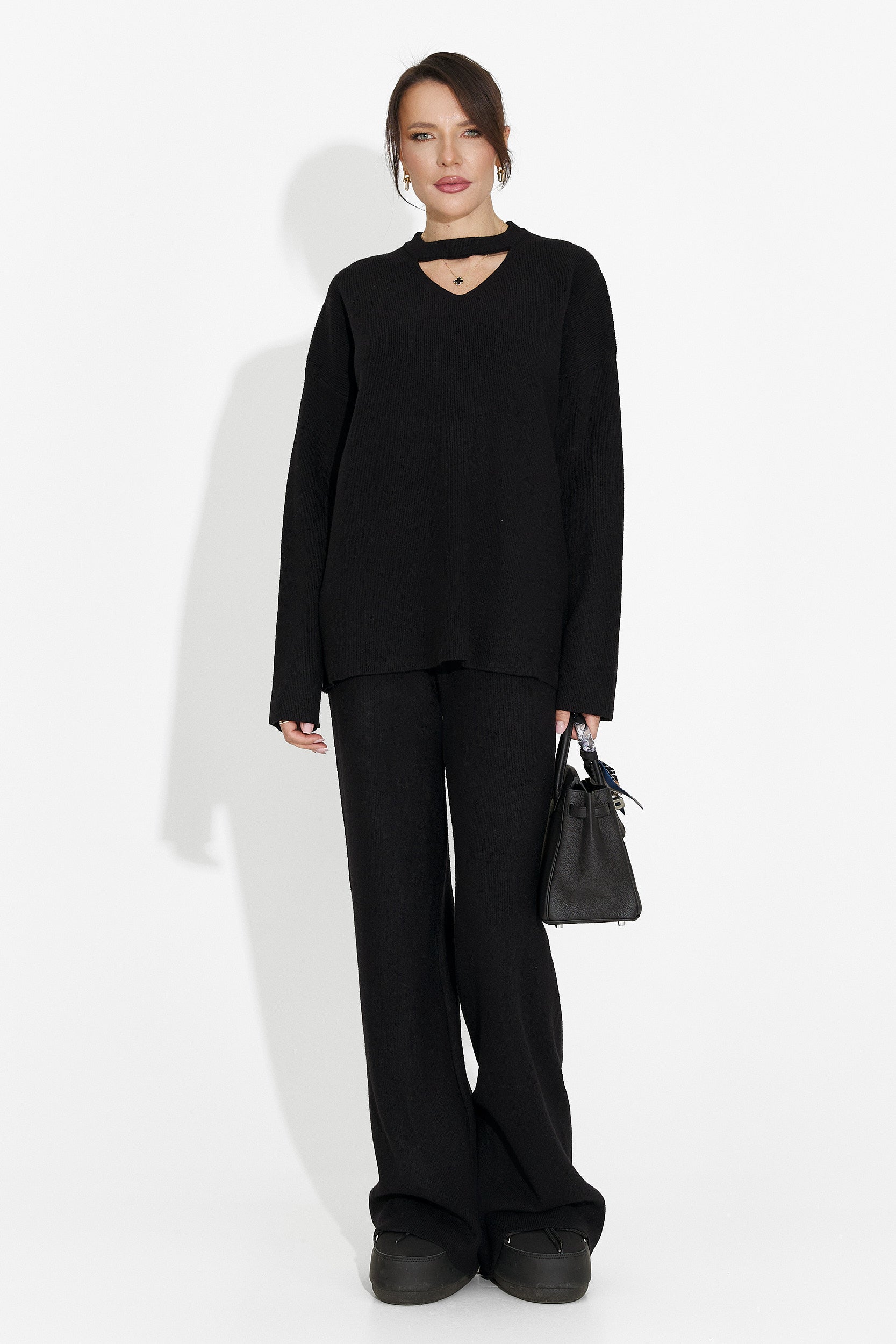 Σετ με μαύρο παντελόνι Kania Bogas