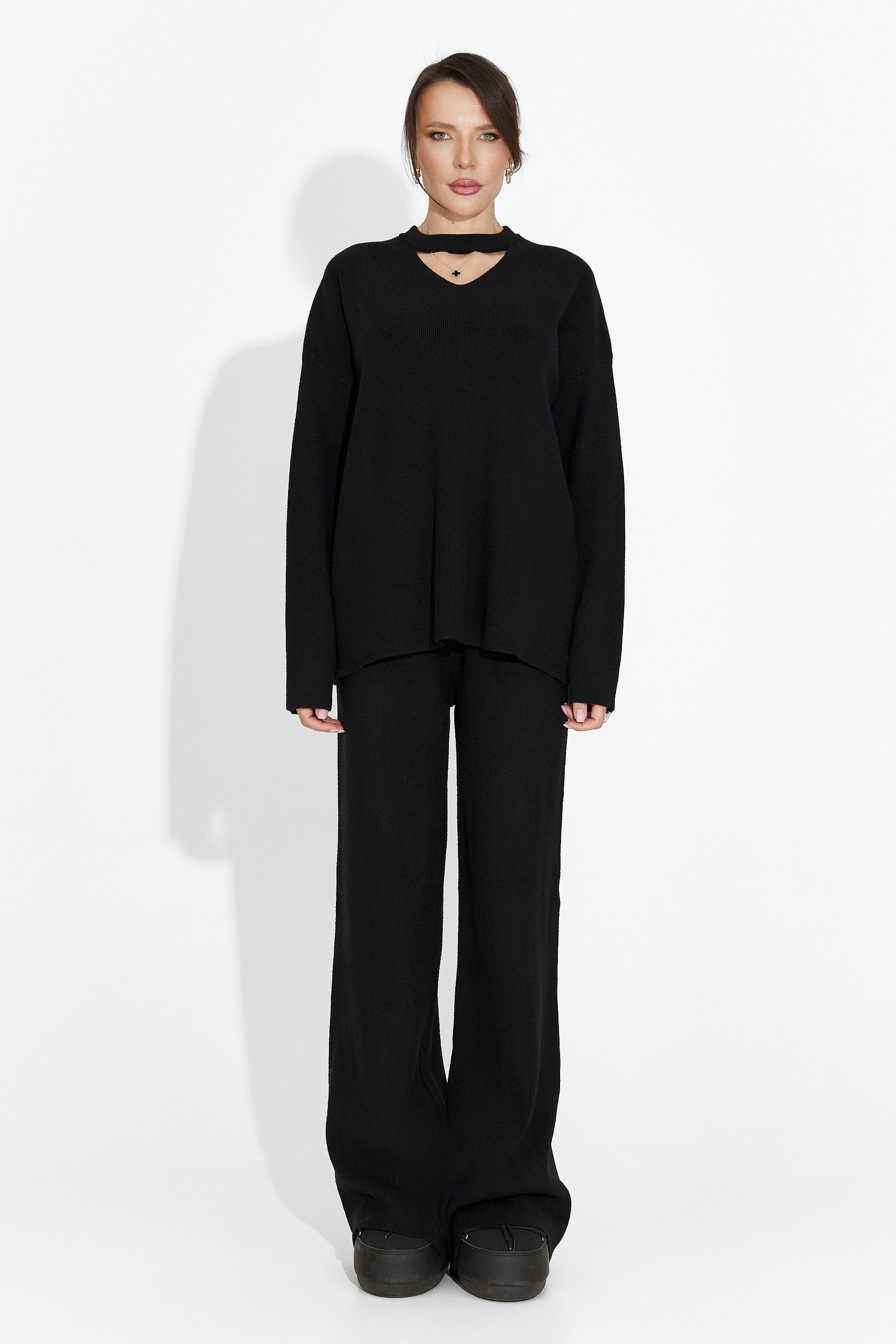 Σετ με μαύρο παντελόνι Kania Bogas