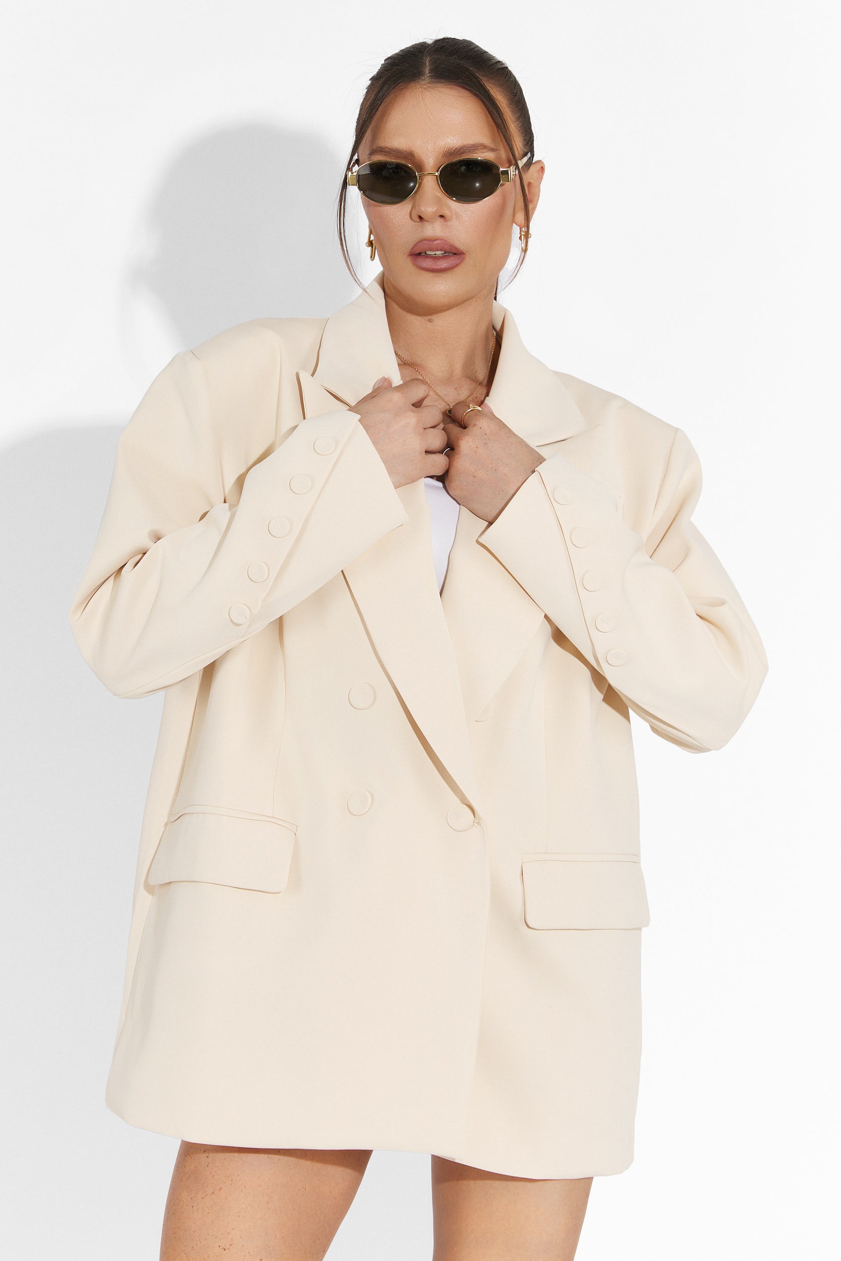 Ensemble avec short beige Smozy Bogas