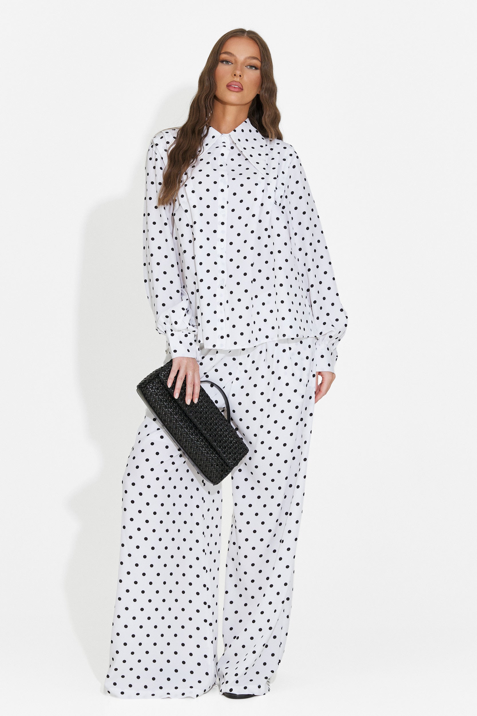 White casual women's set Gabita Bogas
