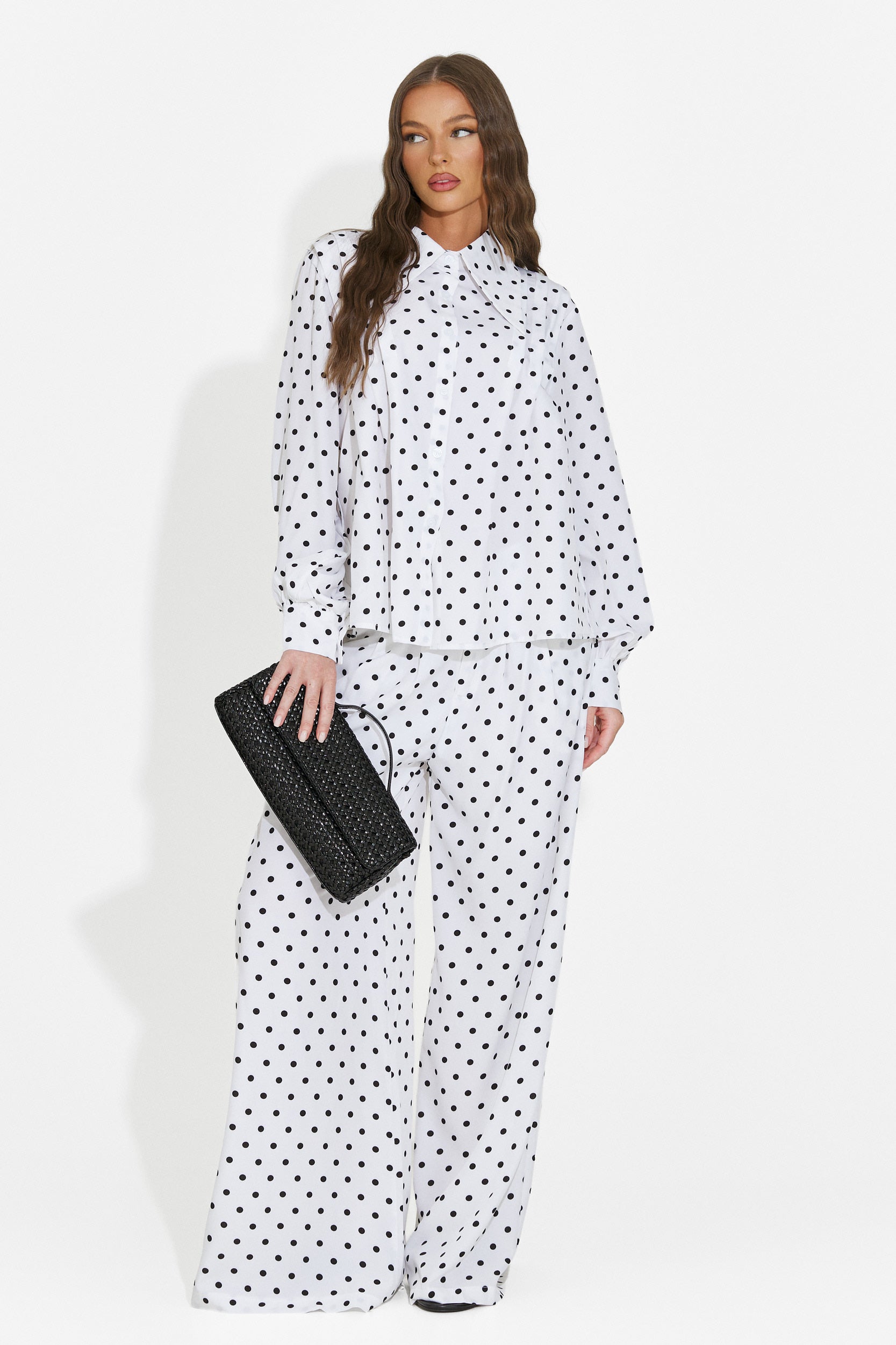 White casual women's set Gabita Bogas