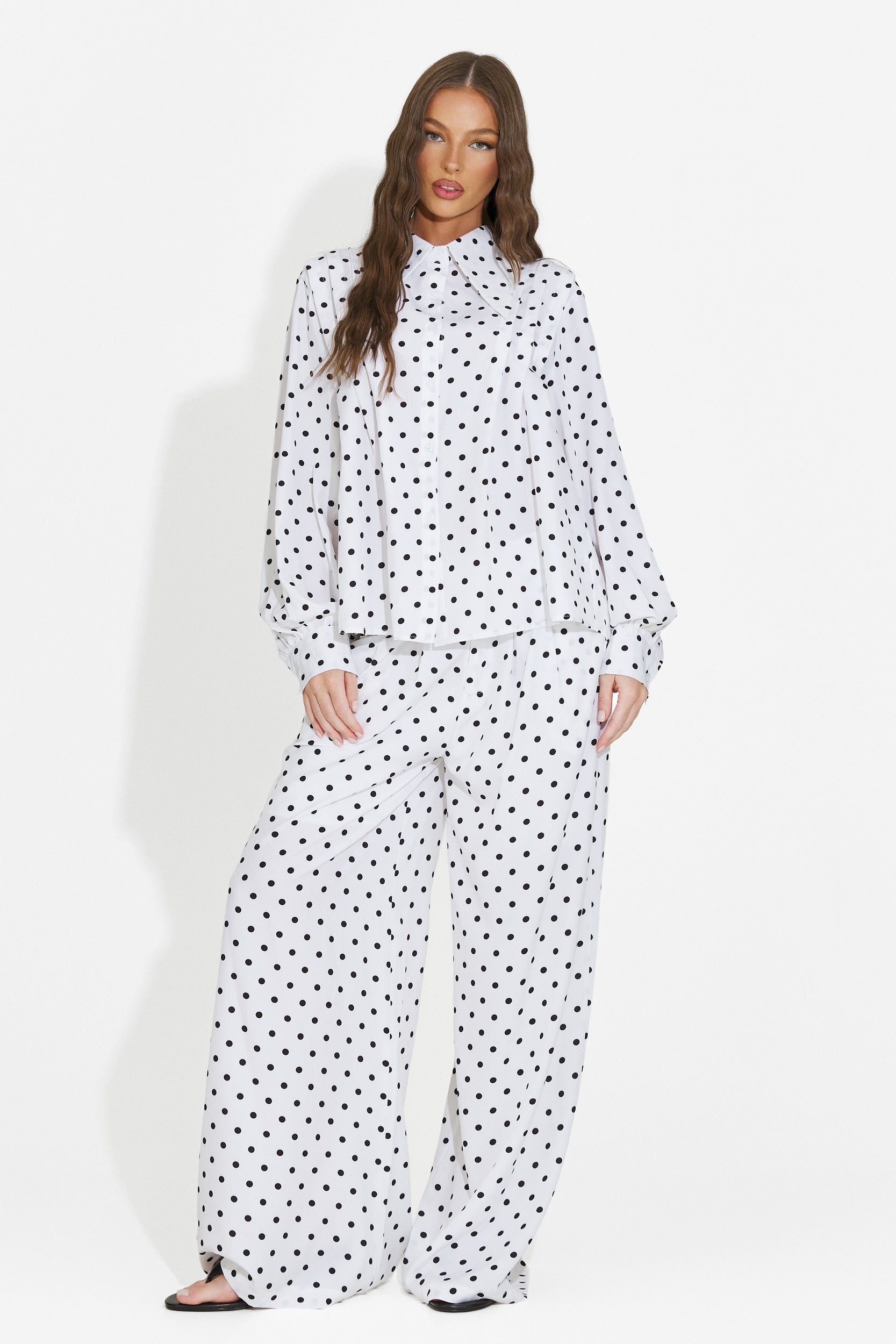 White casual women's set Gabita Bogas