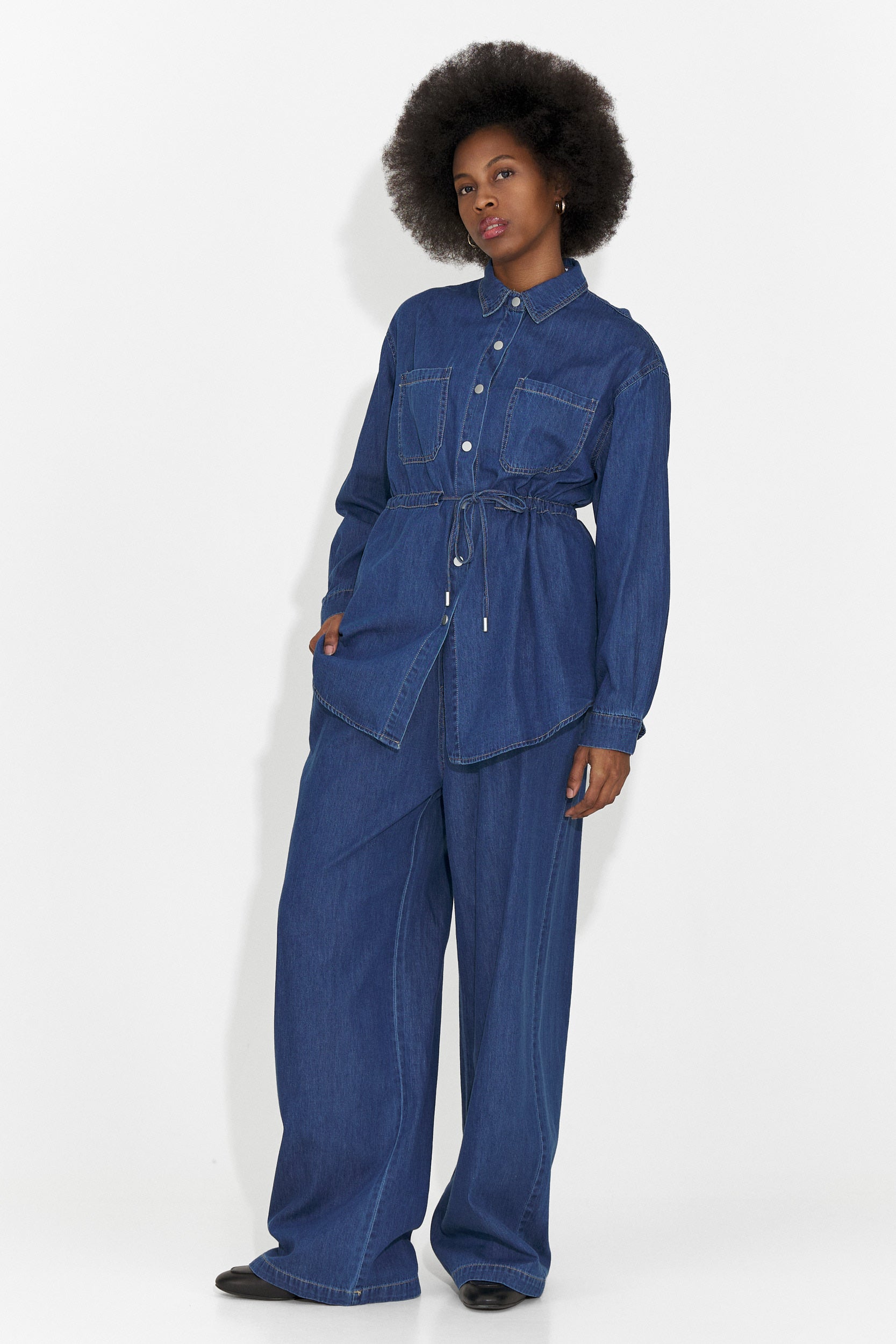 Damen-Freizeitanzug blau Jesie Bogas