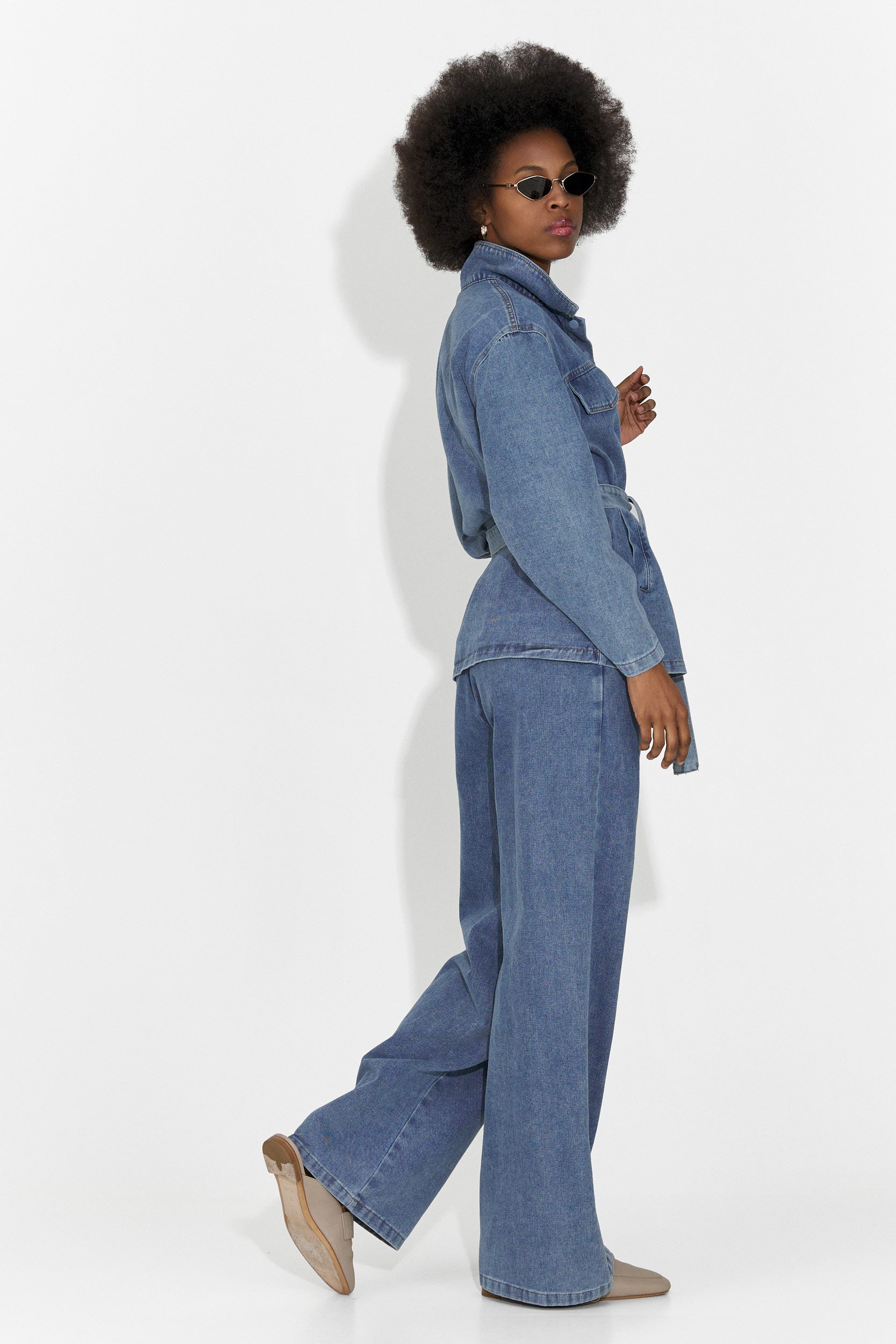 Traje Casual Azul para Mujer de Isabele Bogas