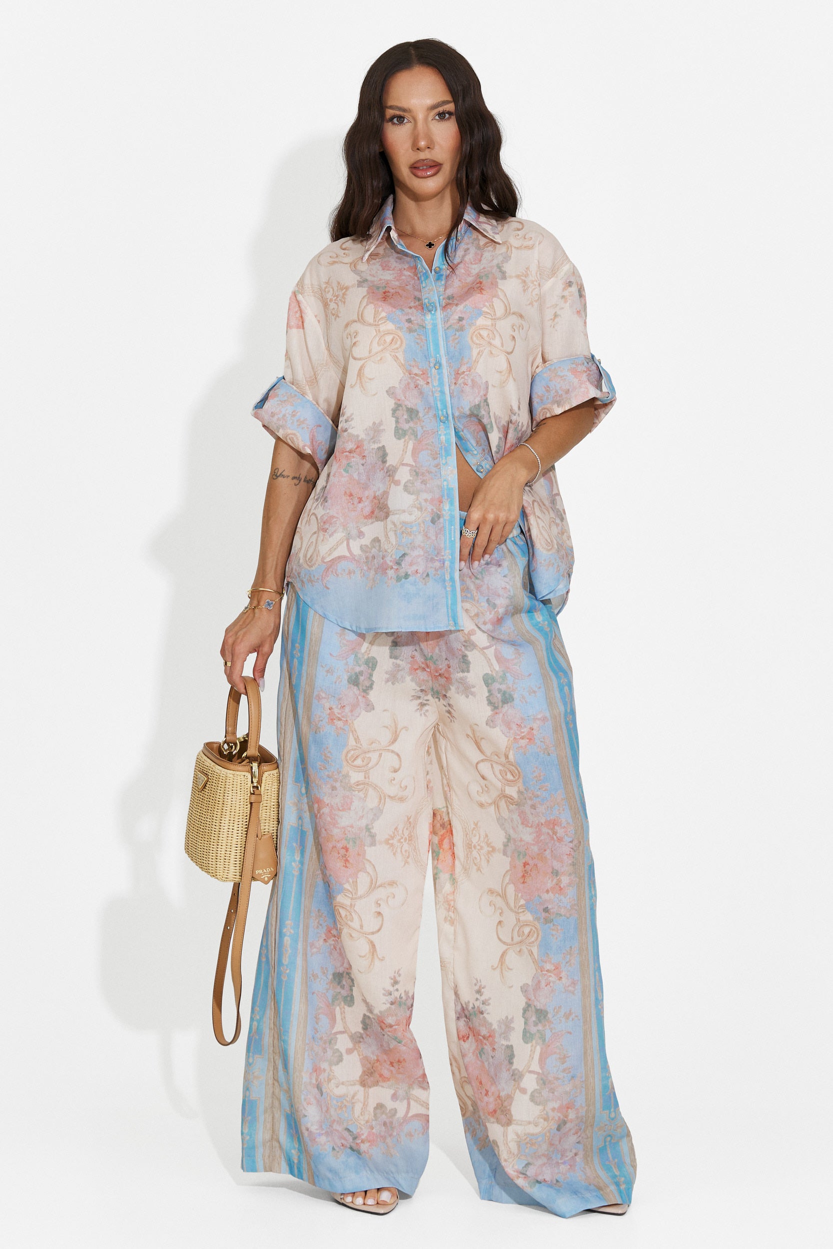 Conjunto de mujer casual azul claro Nezela Bogas