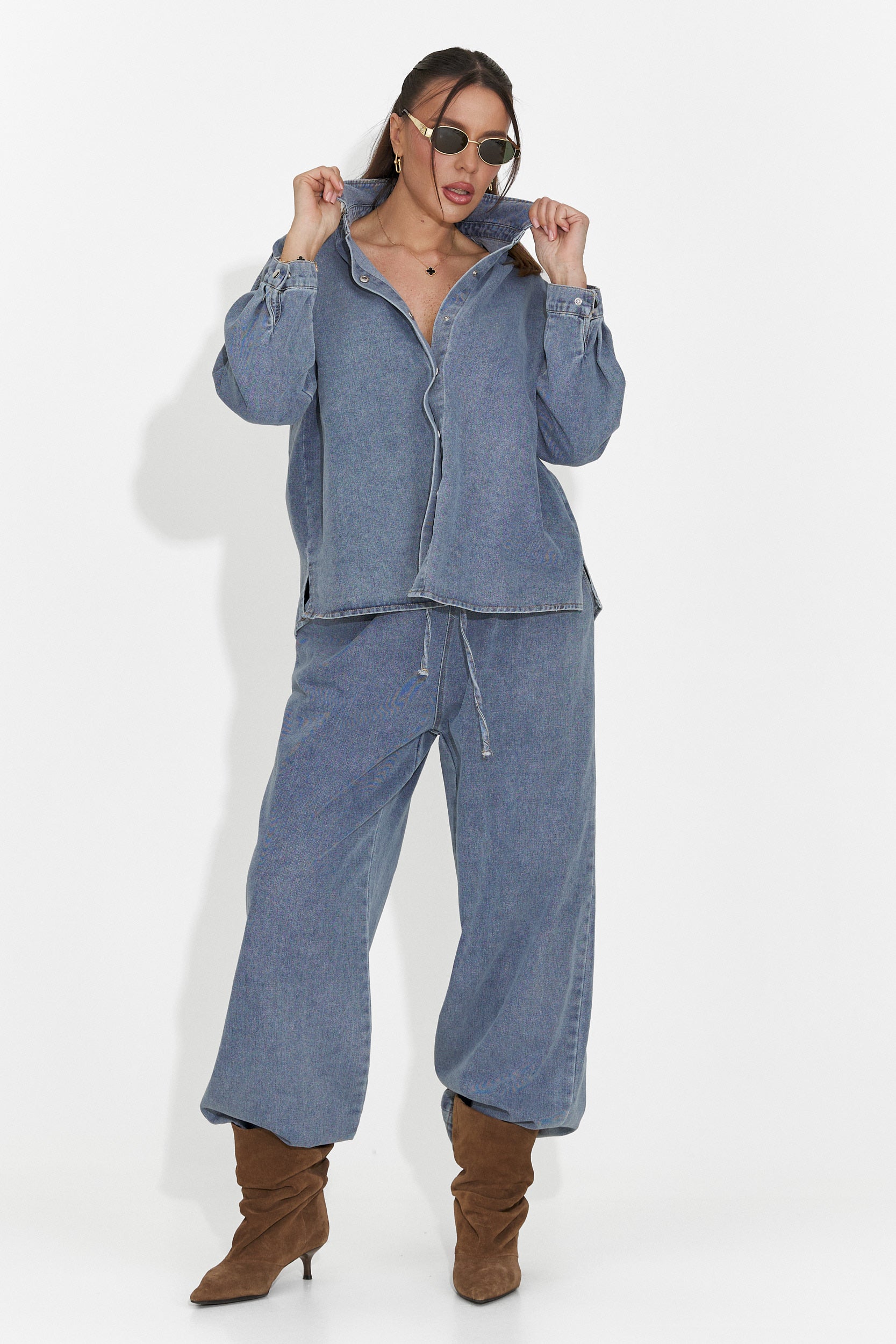 Tuta Casual Blu da Donna Simena Bogas