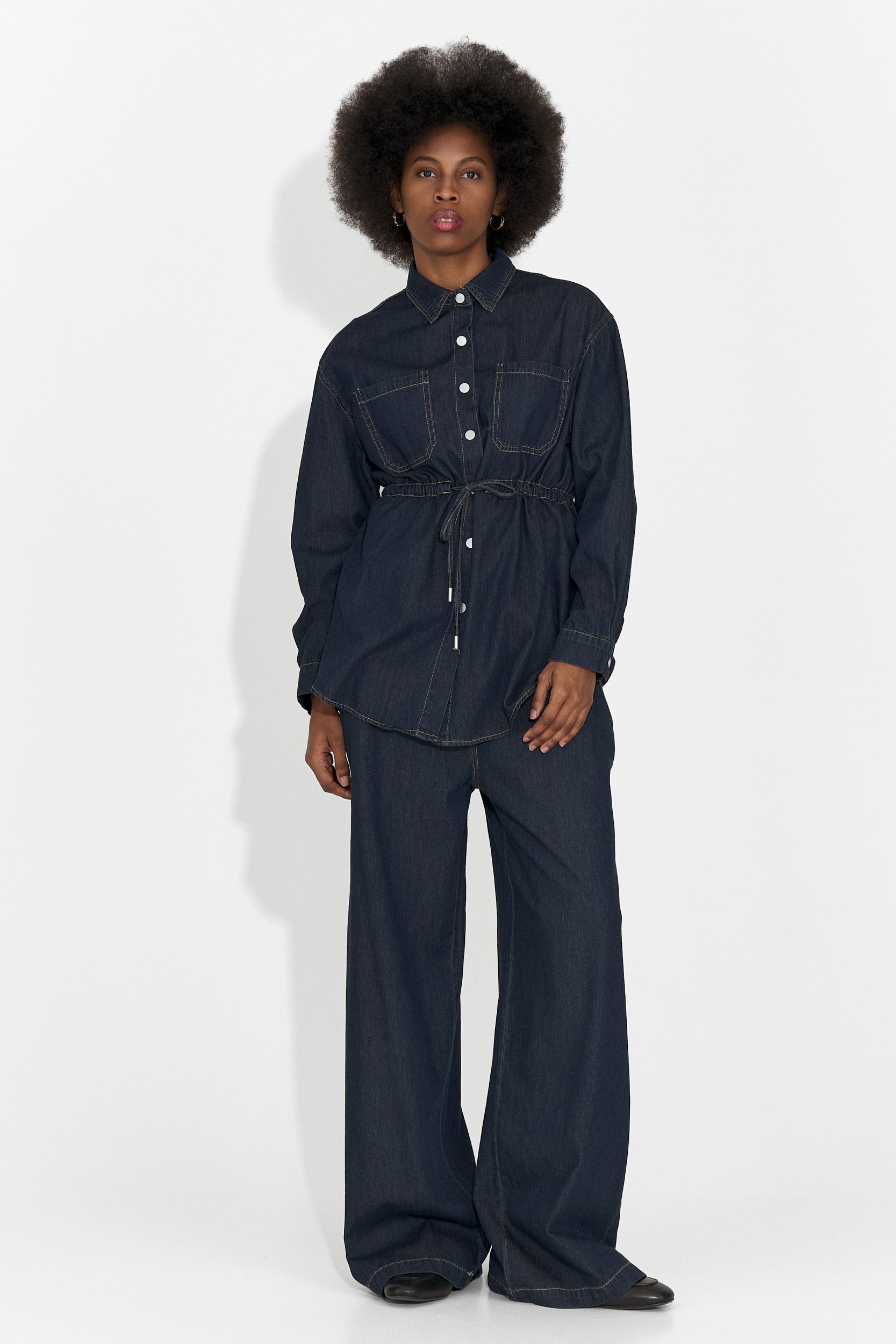 Women's casual navy blue outfit Jesie Bogas