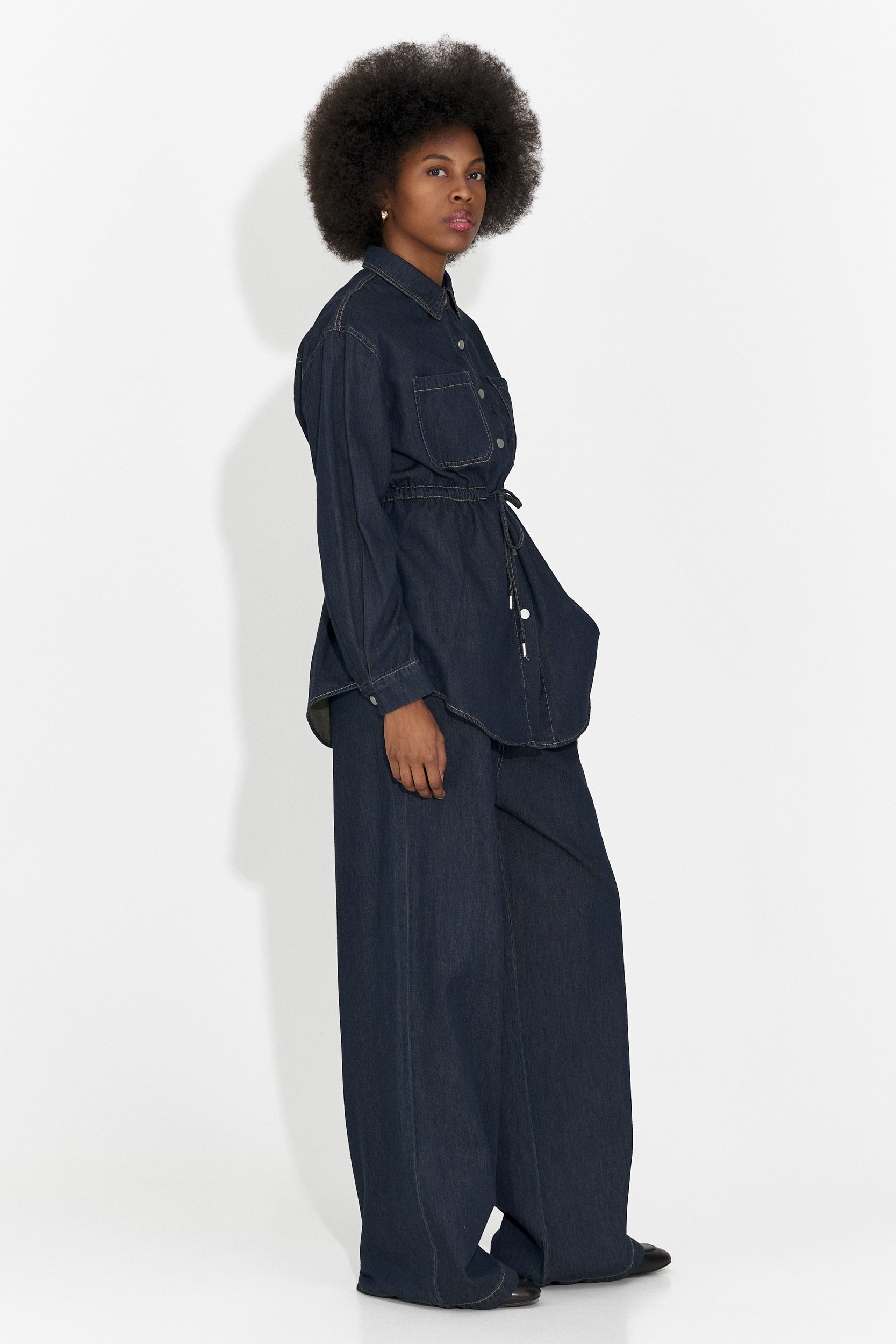 Women's casual navy blue outfit Jesie Bogas