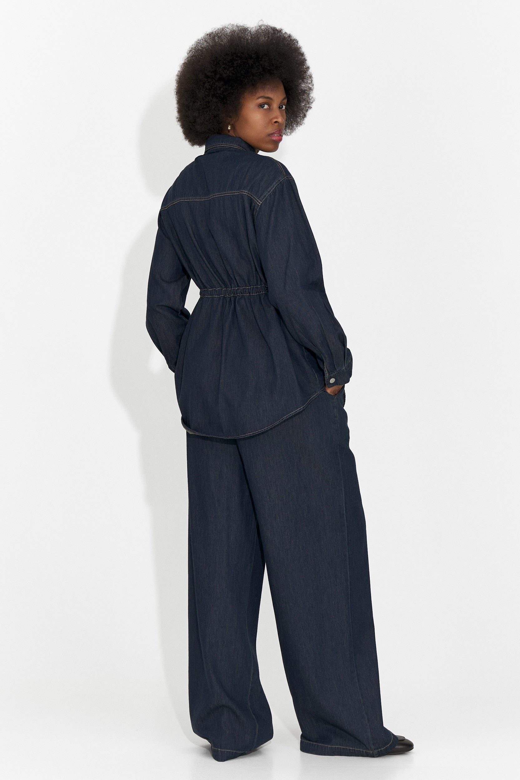 Women's casual navy blue outfit Jesie Bogas