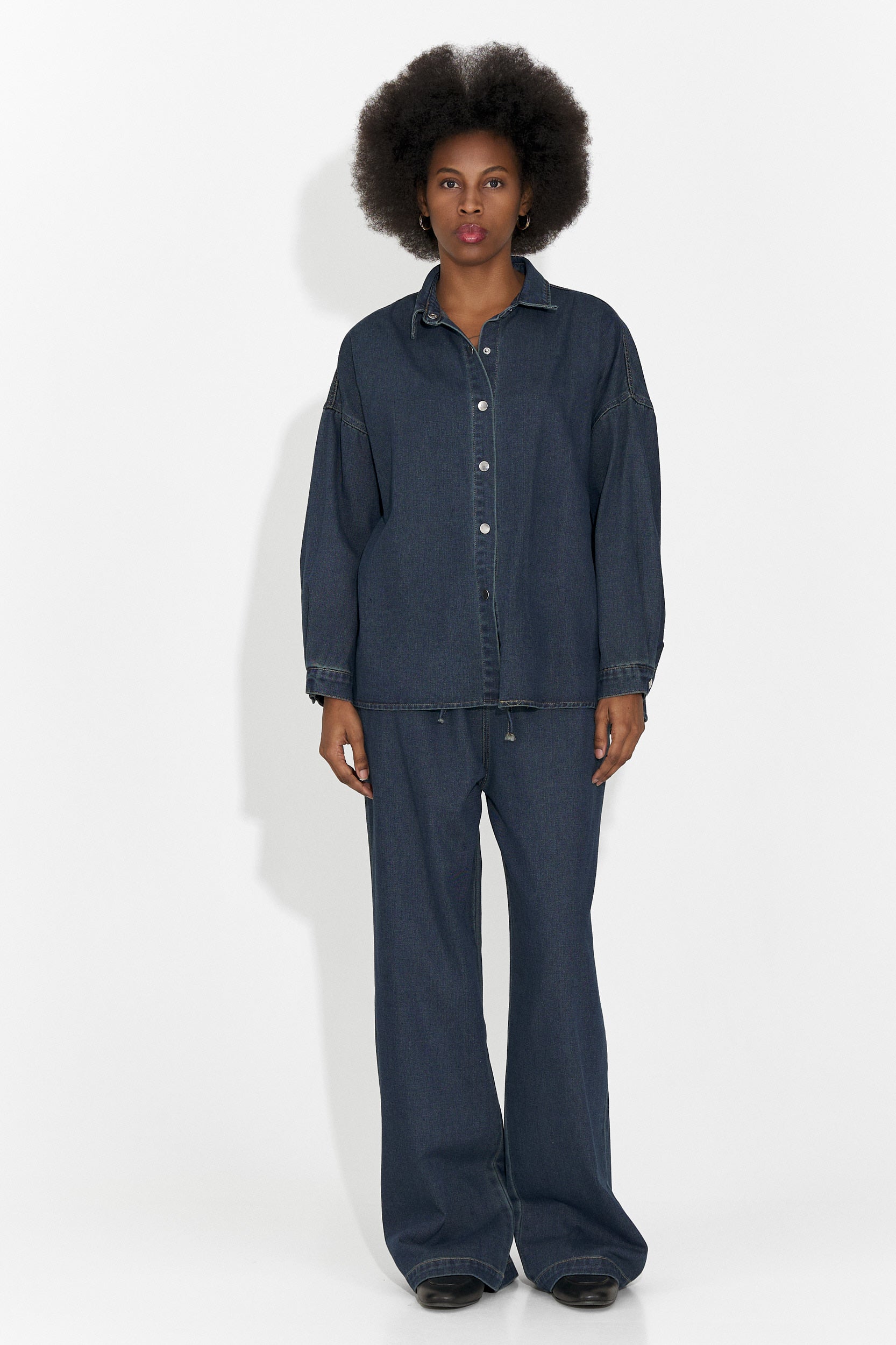 Ensemble femme décontracté bleu marine Simena Bogas