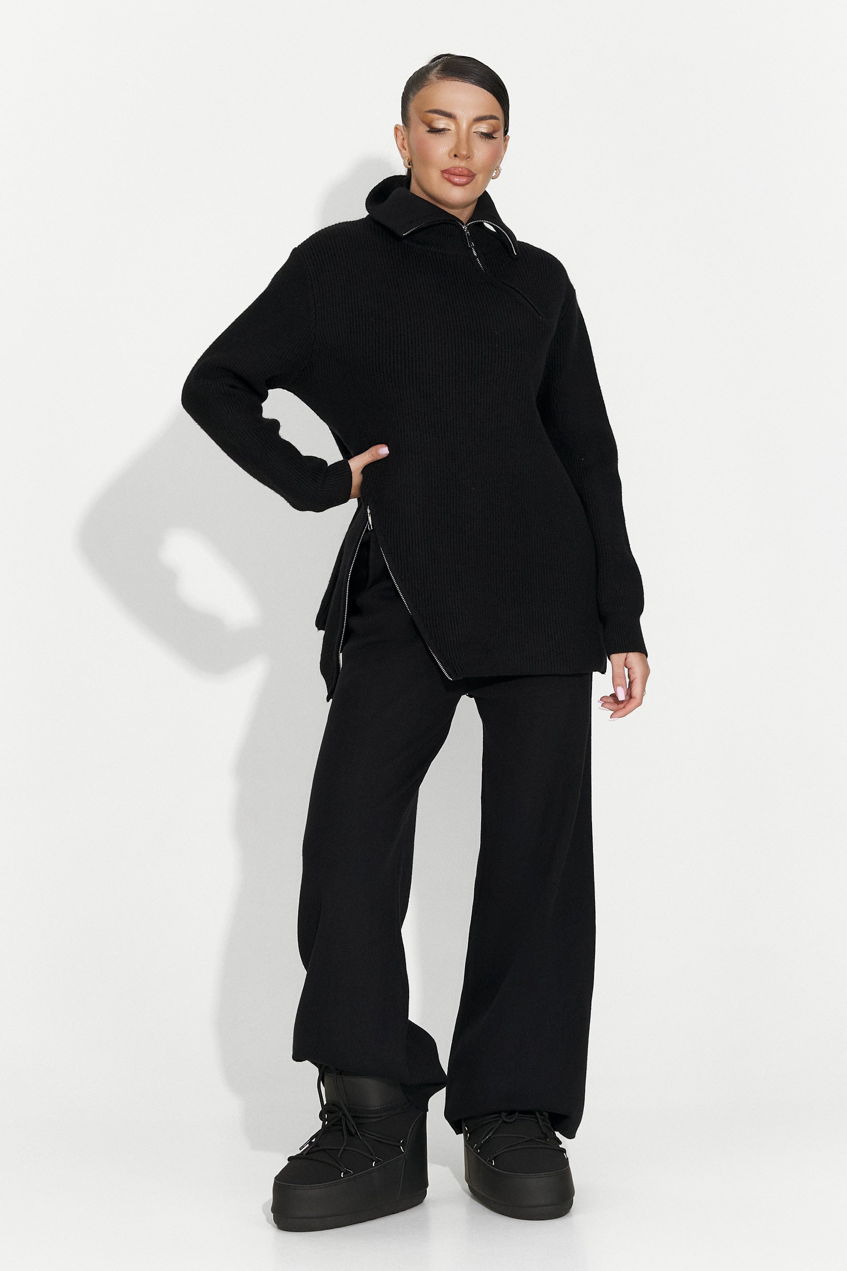 Svart casual damset Arliena Bogas