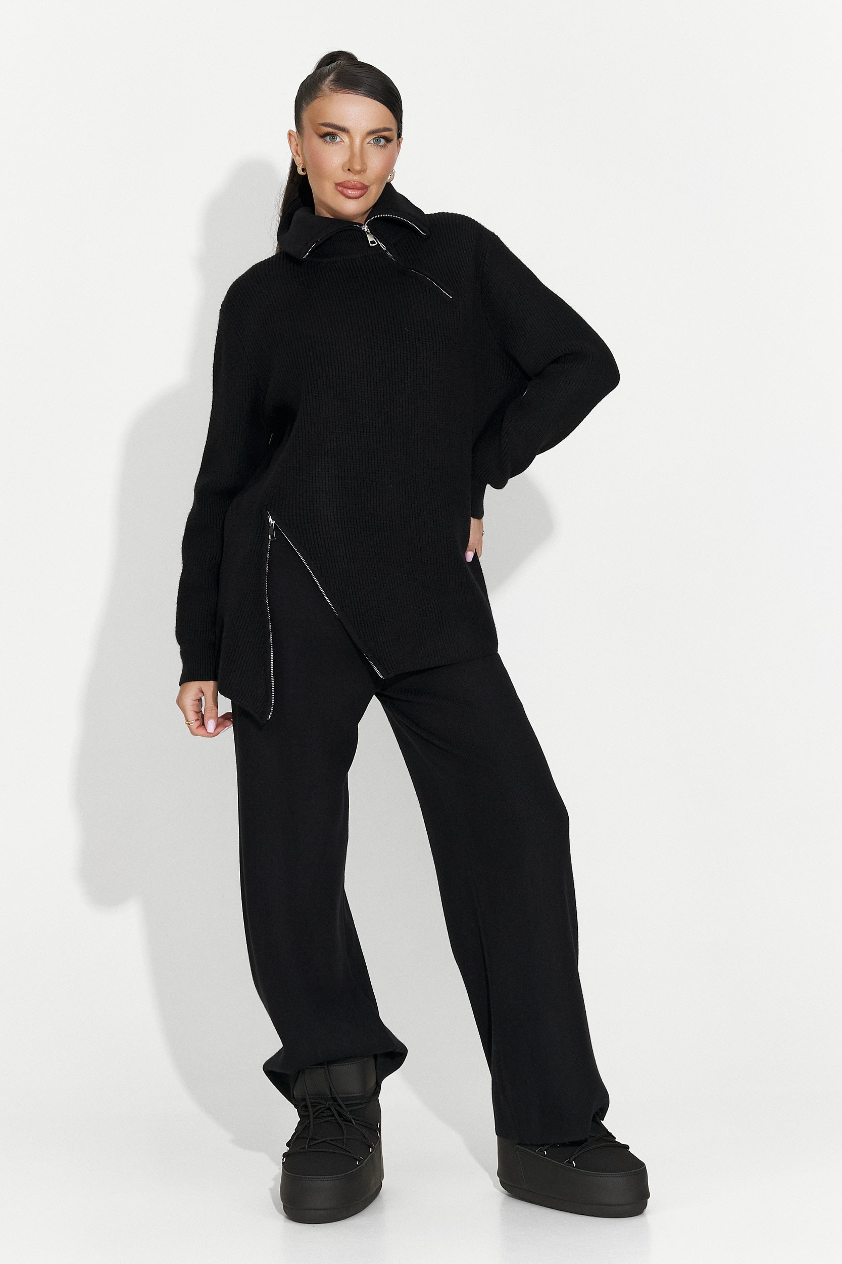 Svart casual damset Arliena Bogas