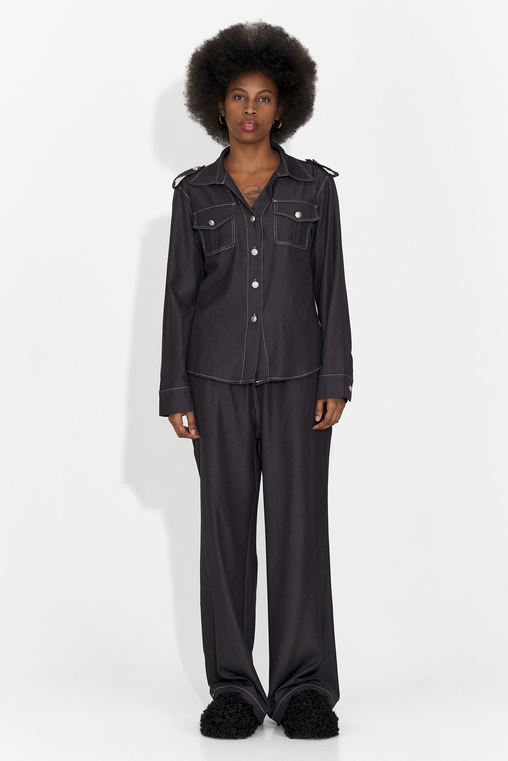 Abito Casual Nero da Donna di Vertija Bogas