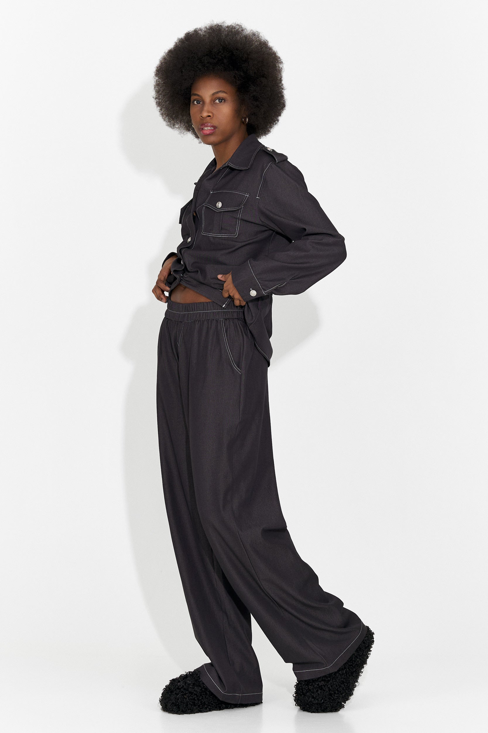 Abito Casual Nero da Donna di Vertija Bogas