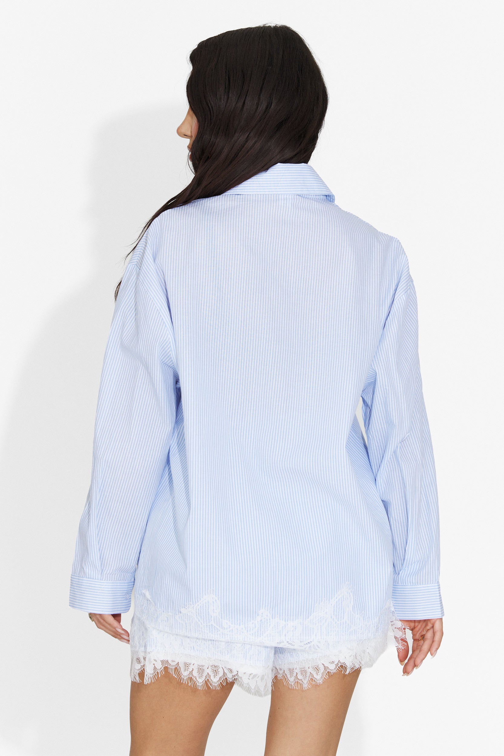 Marigold Bogas Women's Set with Blue Shorts