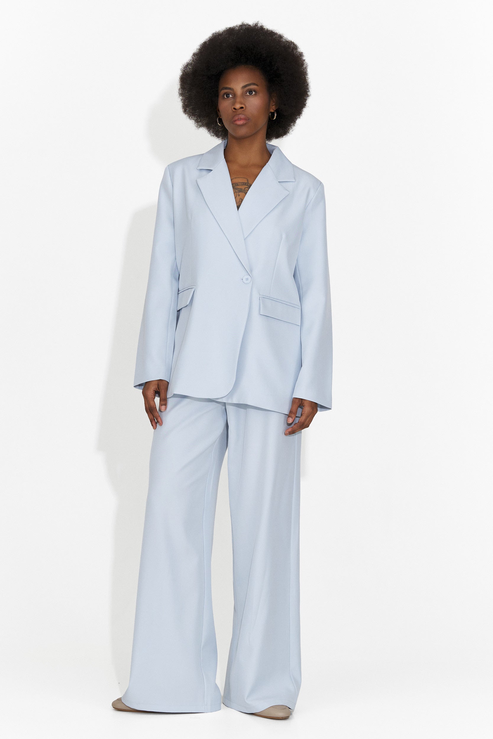 Conjunto de mujer elegante azul claro Timelia Bogas