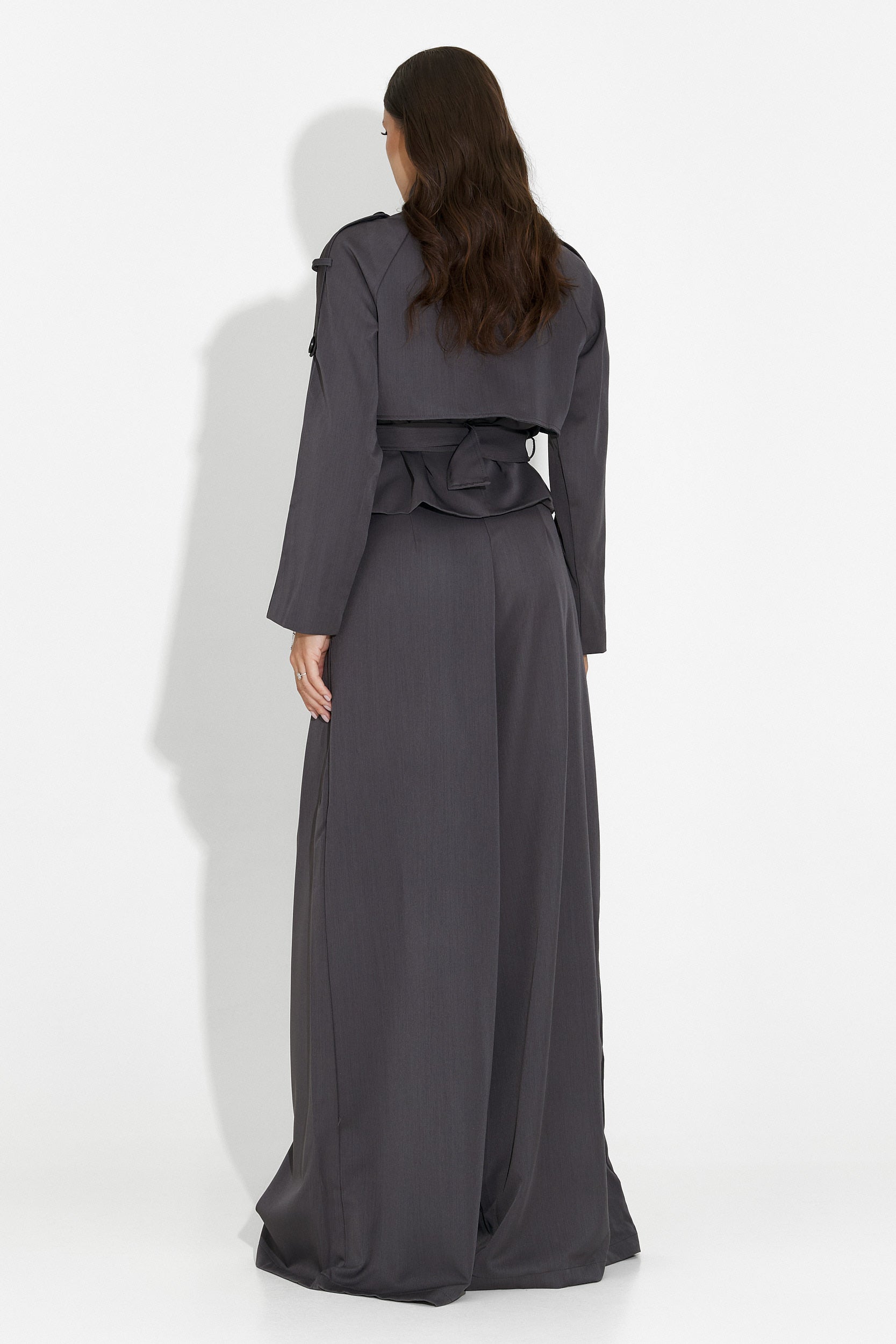 Élégant costume gris Belora Bogas pour femmes