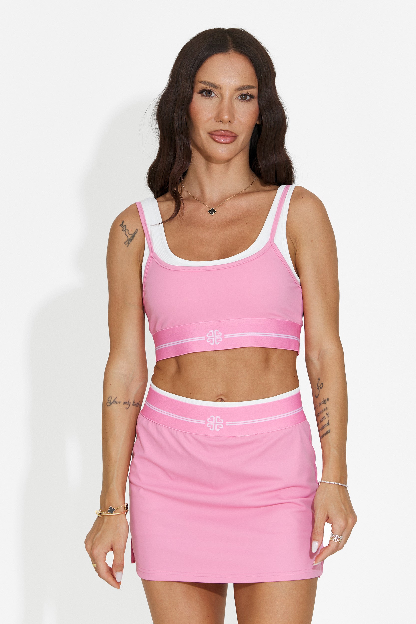 Women's fitness pink set Seliena Bogas
