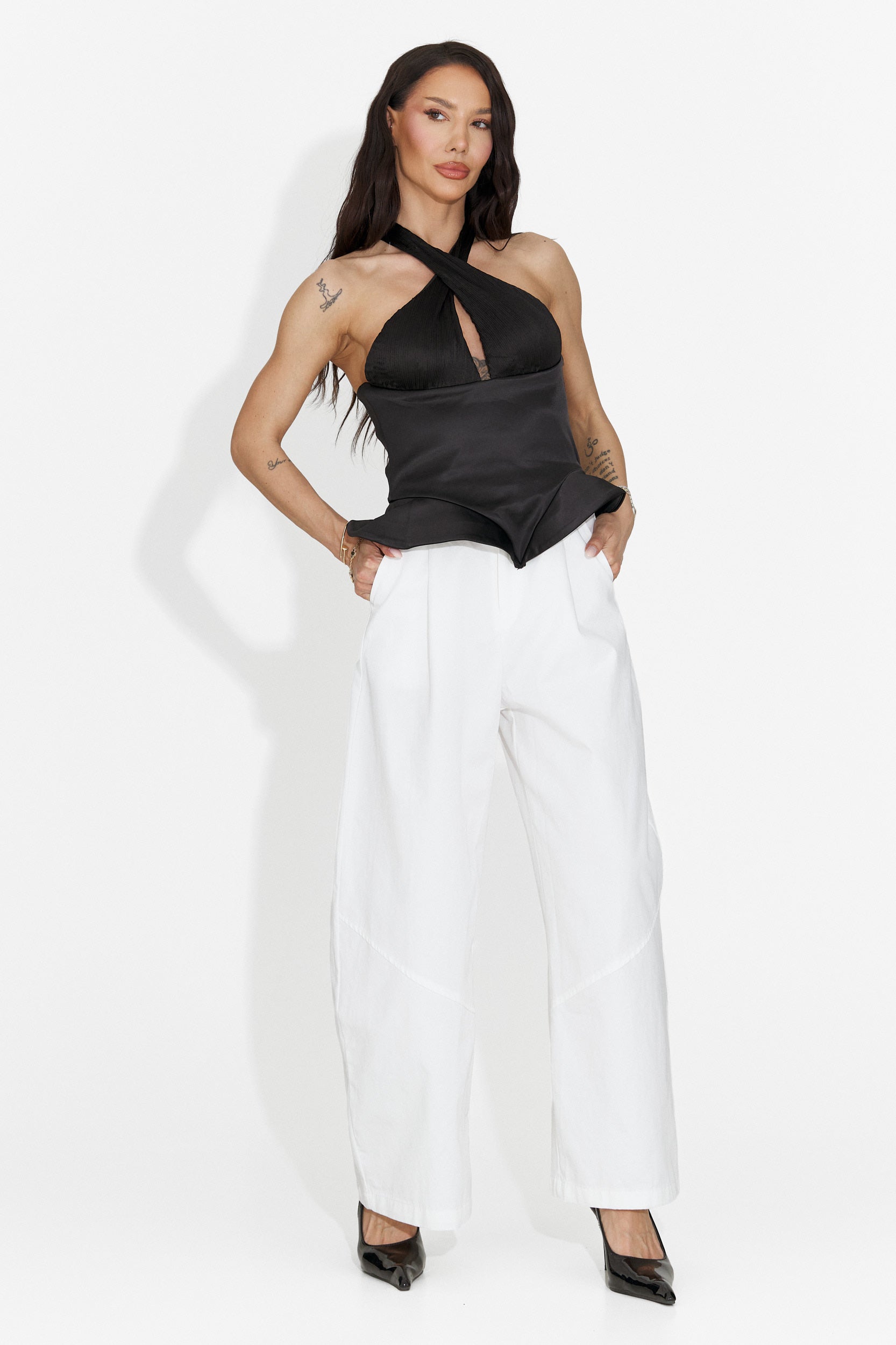 Elegant Black Gentalia Bogas Women's Corset