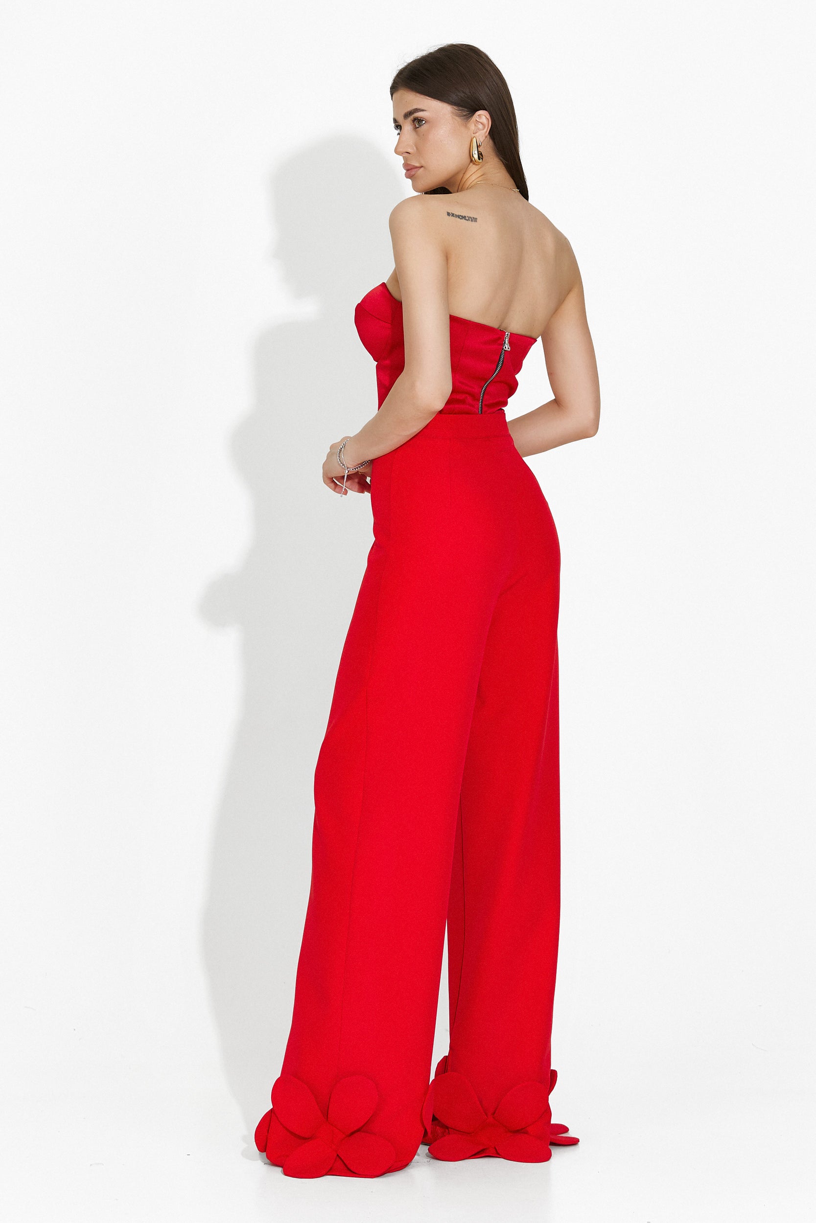 Corsetto elegante rosso da donna Bakea Bogas