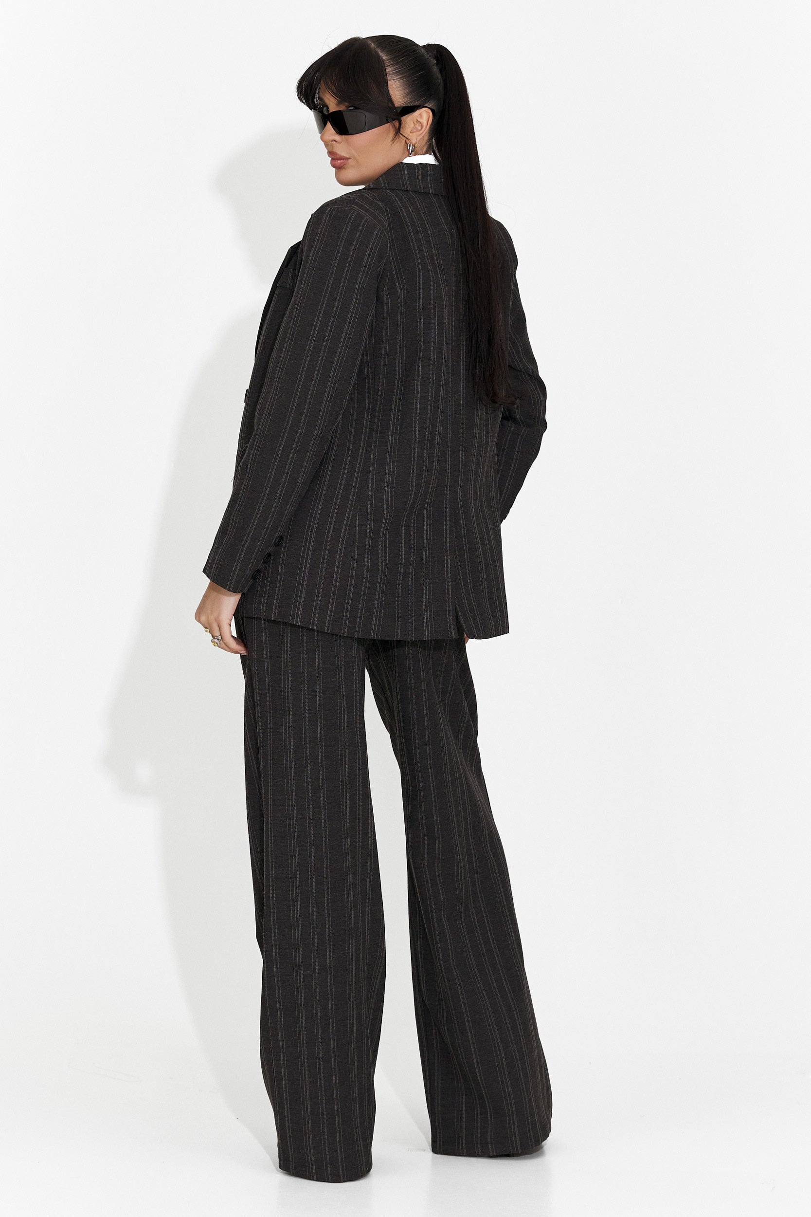 Anhelica Completo da Donna 3 Pezzi: Giacca + Pantaloni + Cravat