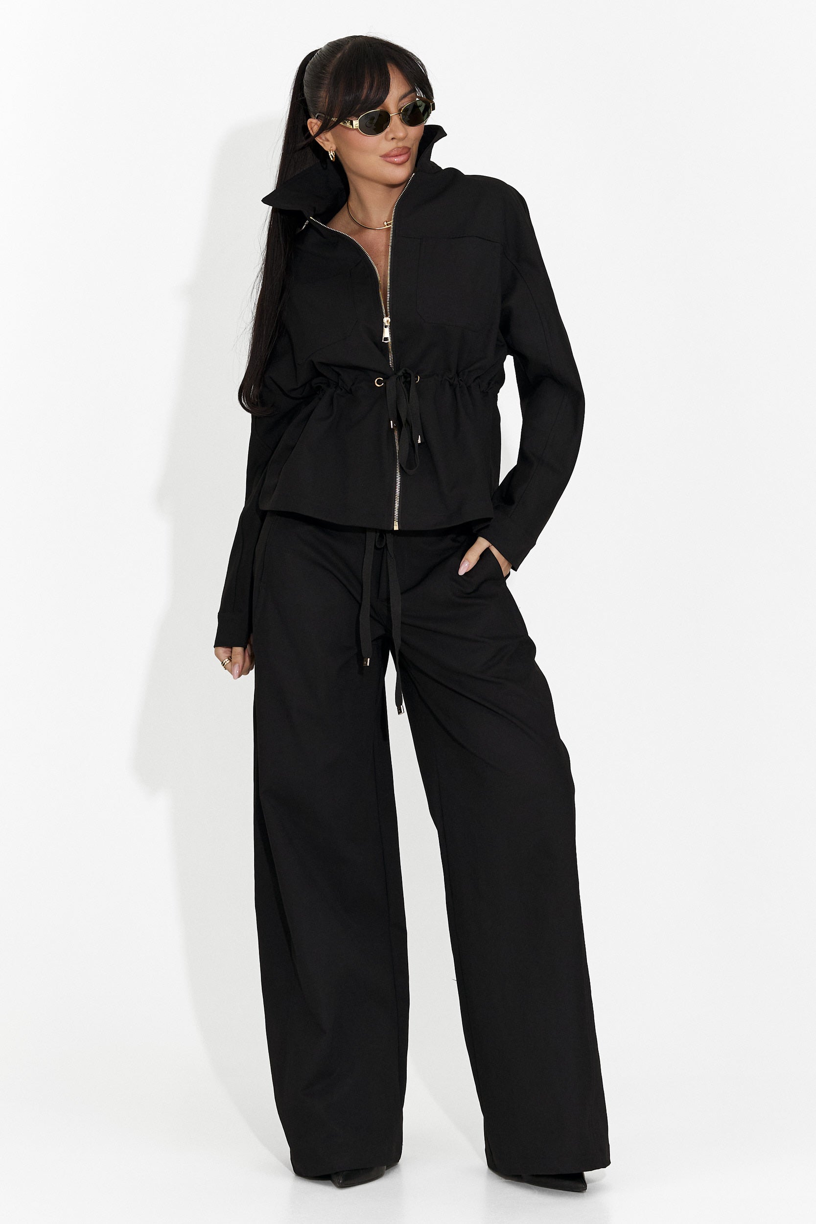 Eleganter schwarzer Damenanzug Elenya Bogas