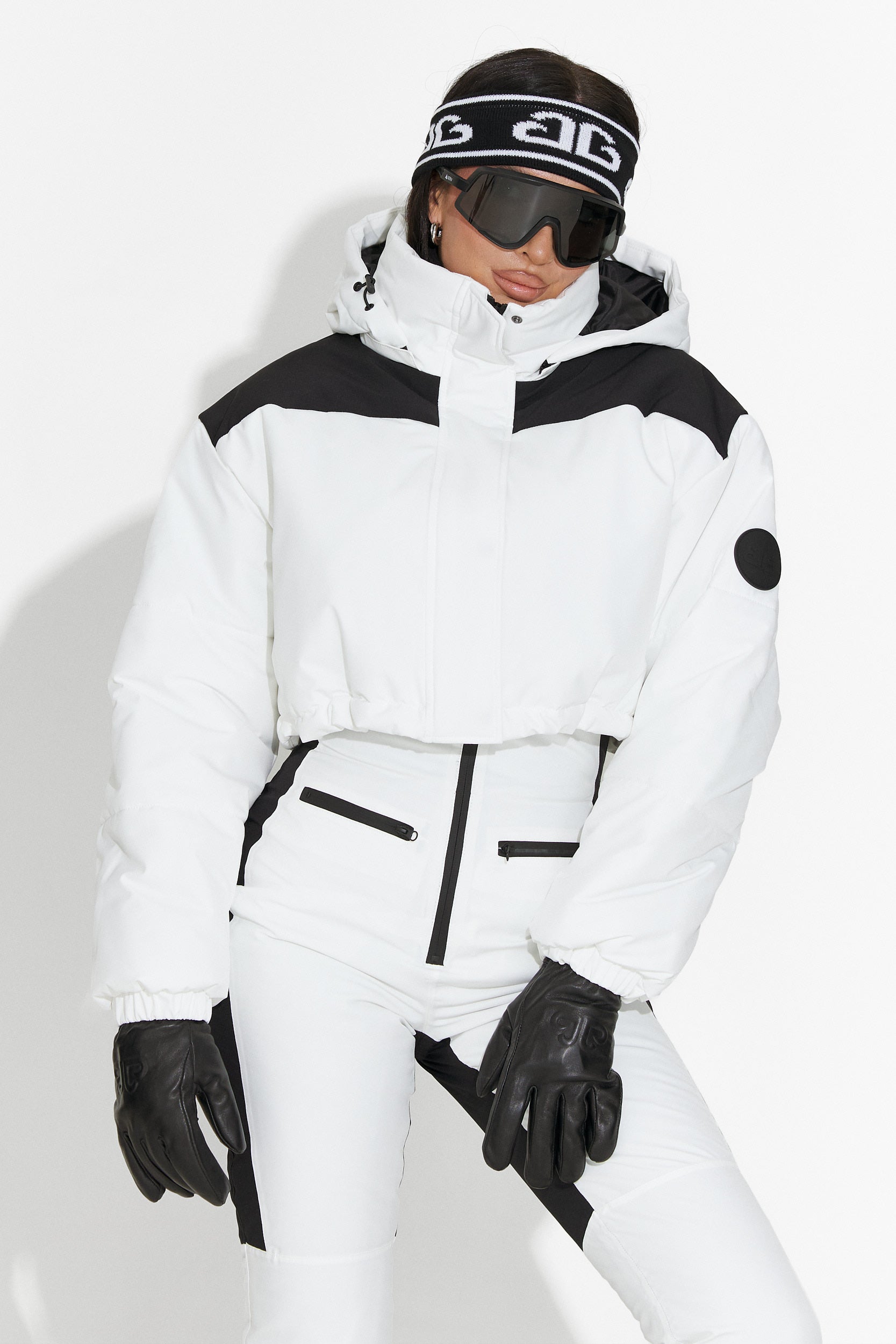 Λευκή casual στολή σκι Camelay Bogas