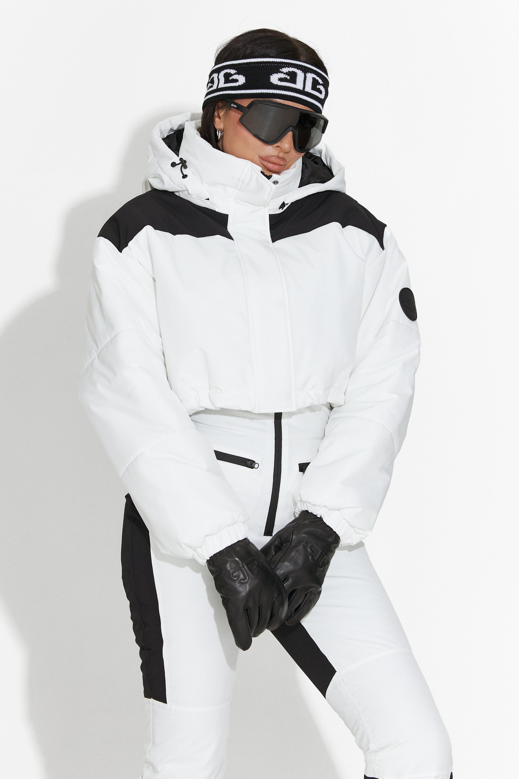 Λευκή casual στολή σκι Camelay Bogas