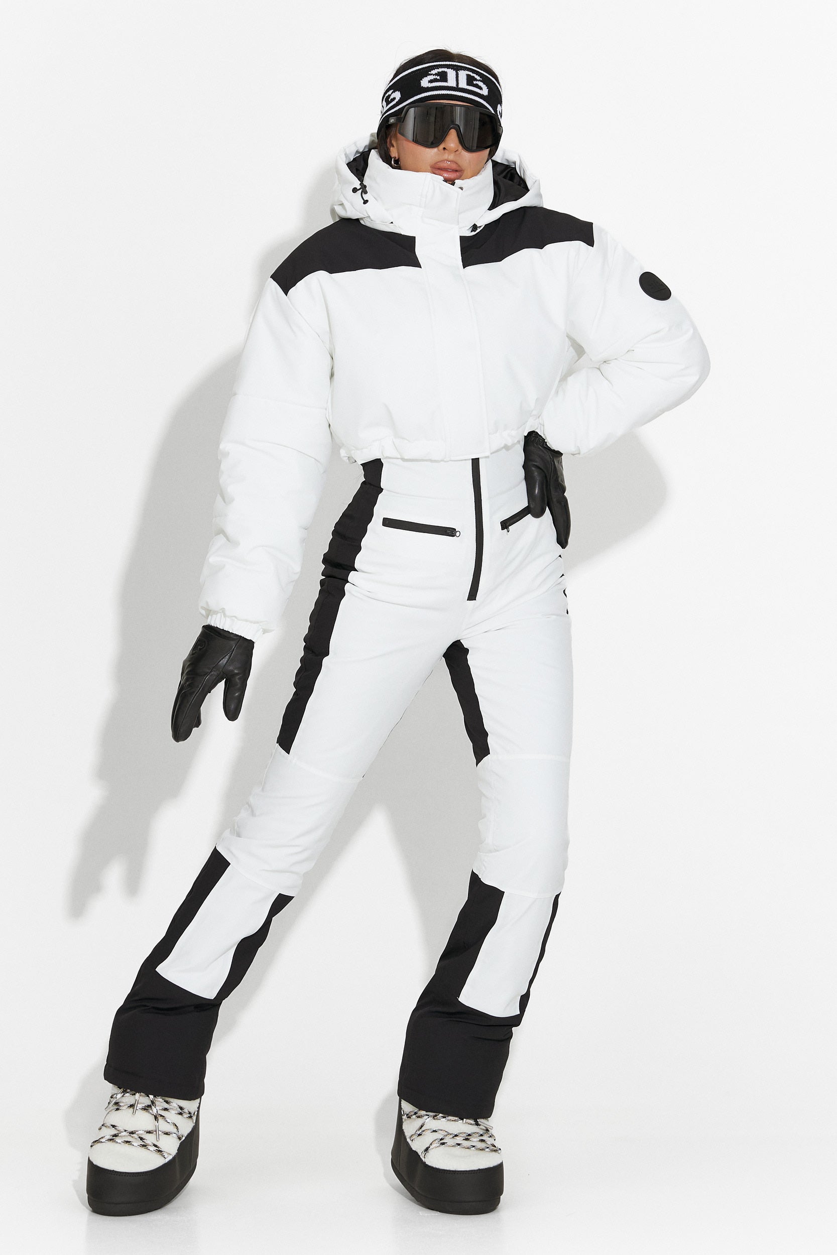 Λευκή casual στολή σκι Camelay Bogas