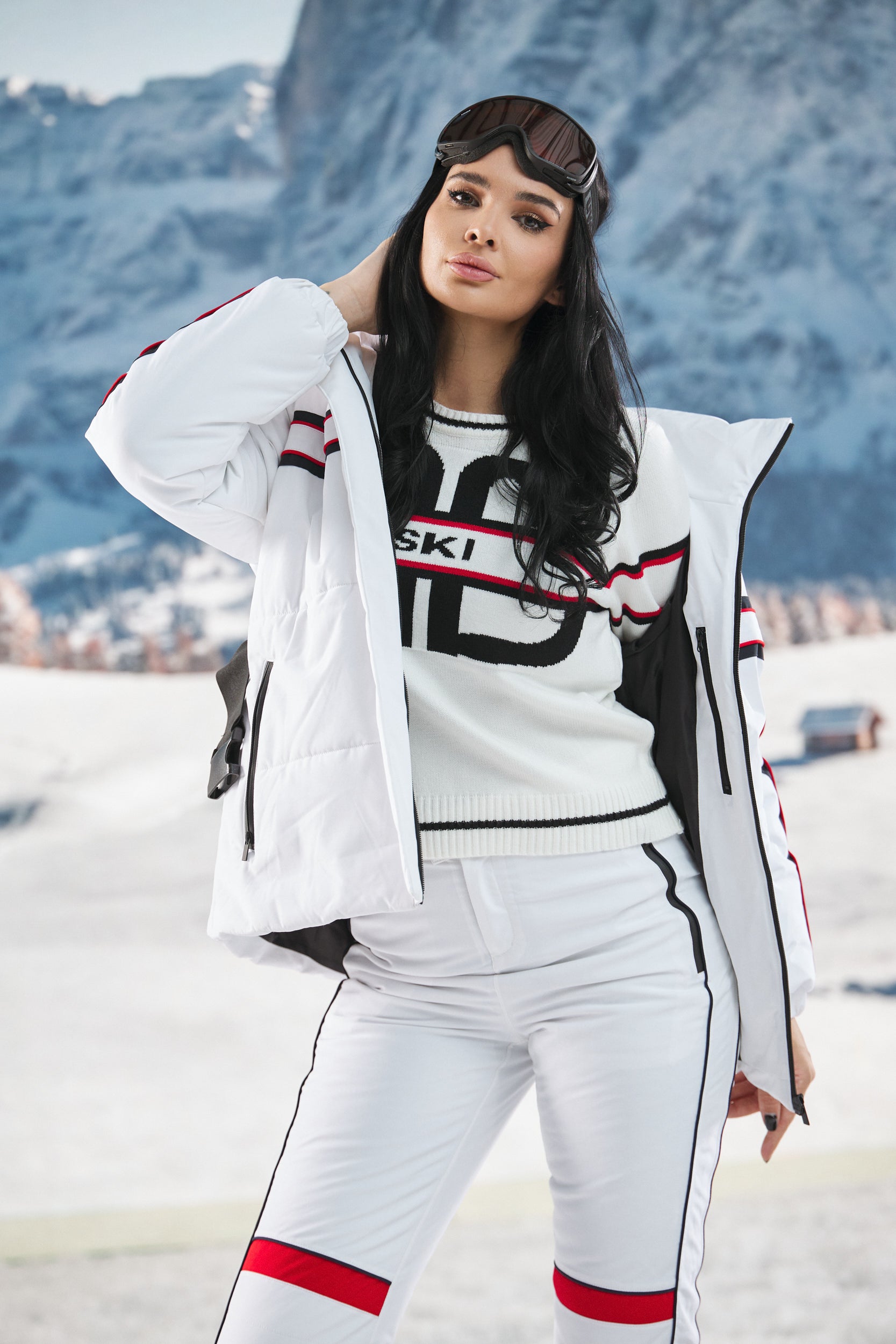 Combinaison de Ski pour Femmes White Zapys Bogas