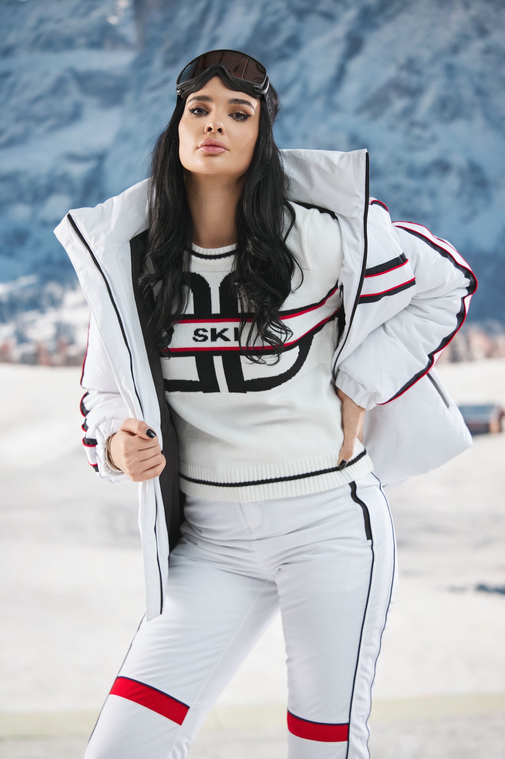 Combinaison de Ski pour Femmes White Zapys Bogas