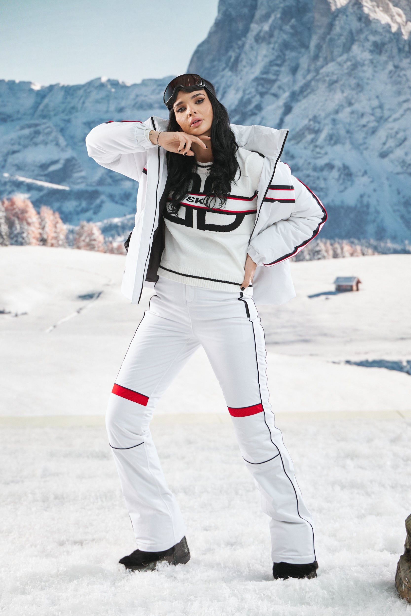 Combinaison de Ski pour Femmes White Zapys Bogas