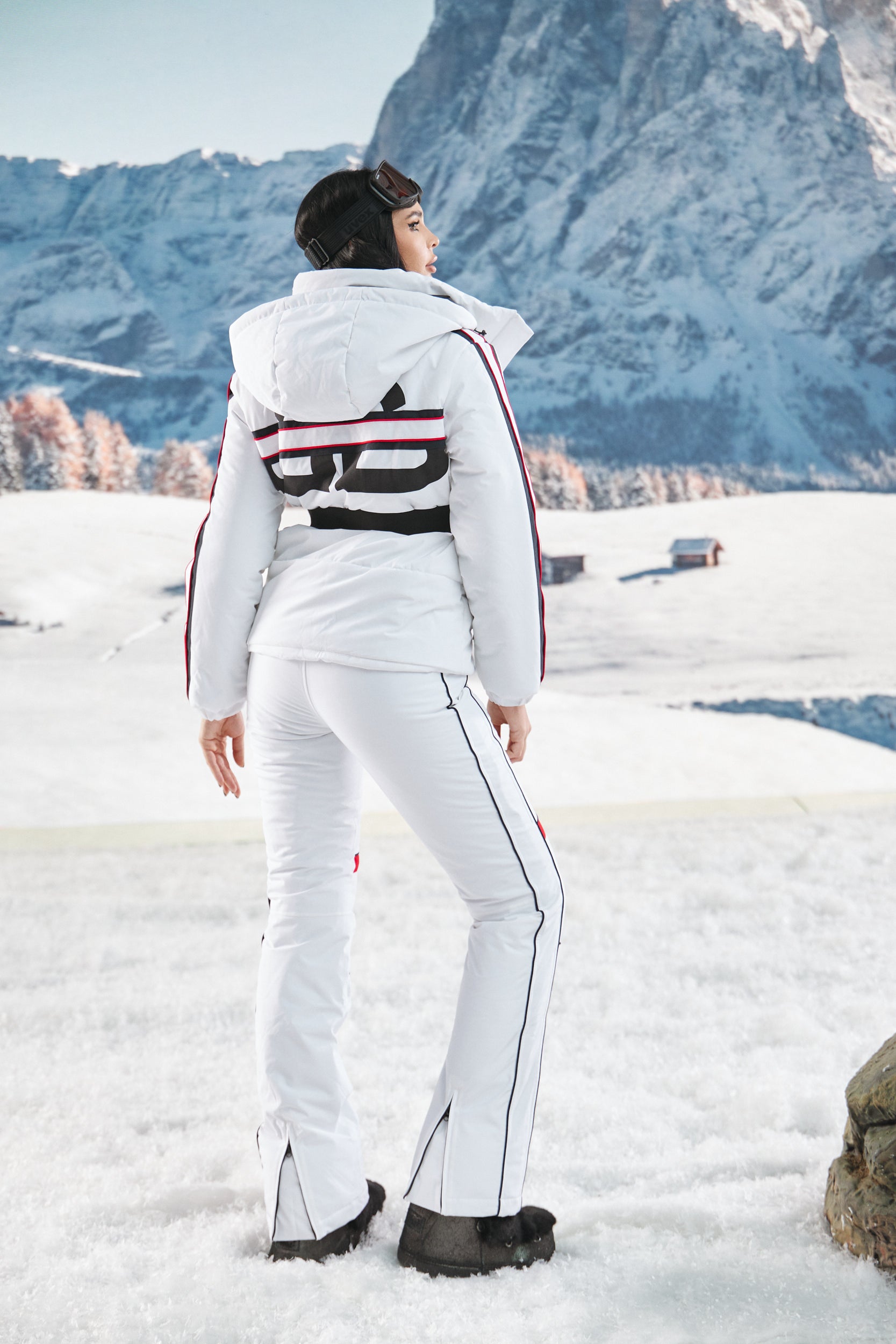 Combinaison de Ski pour Femmes White Zapys Bogas