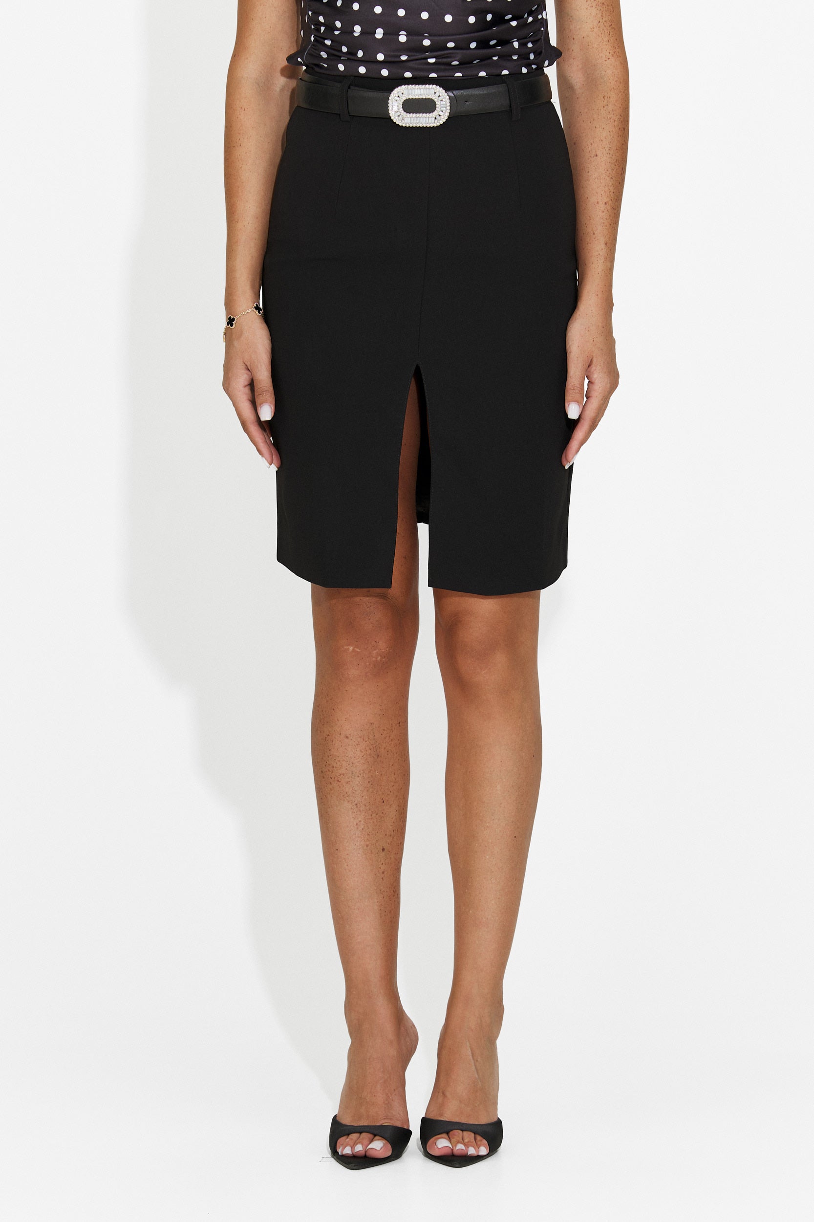 Falda de mujer casual negra Tatiama Bogas