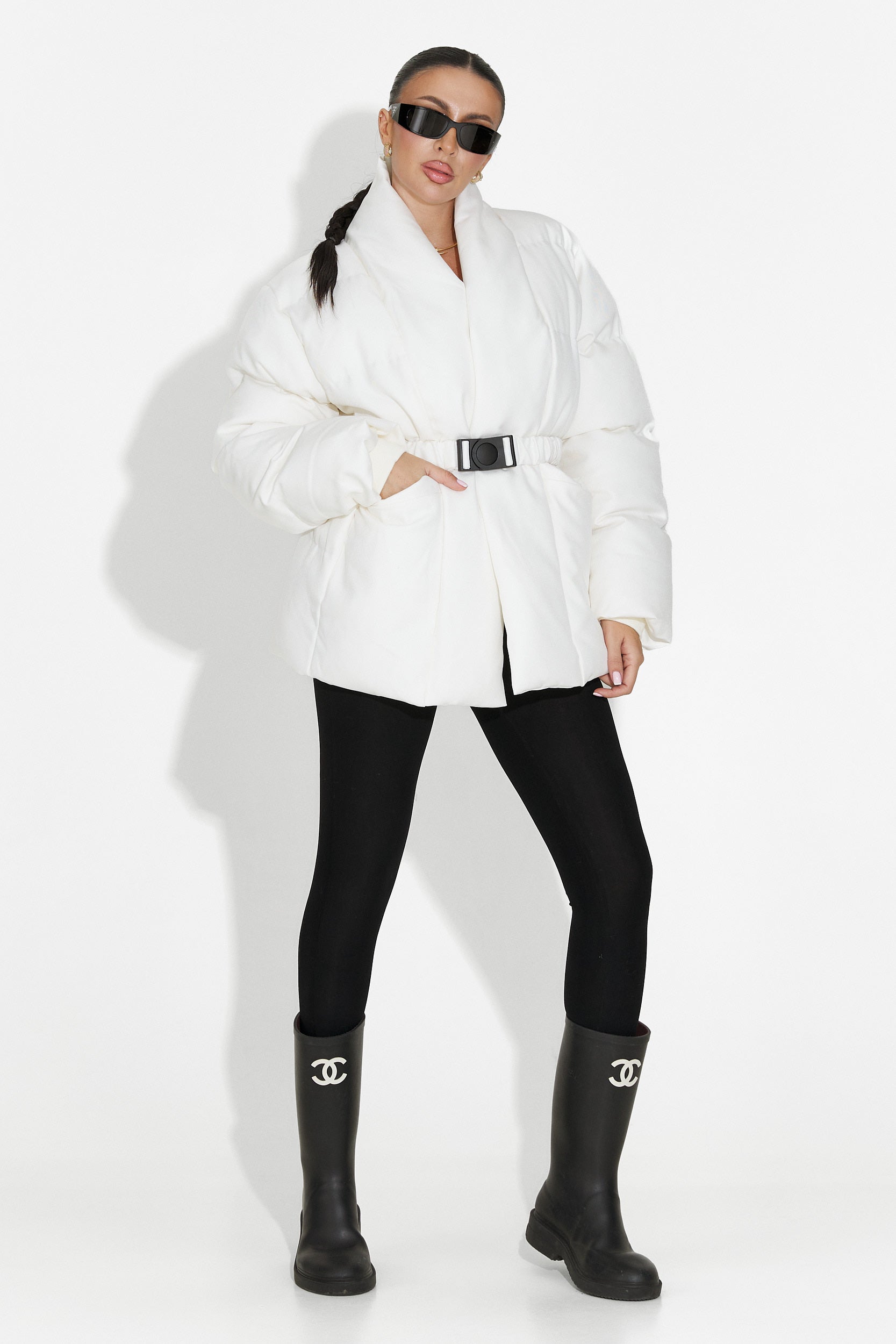 Kurtka damska beżowa Kathea Bogas