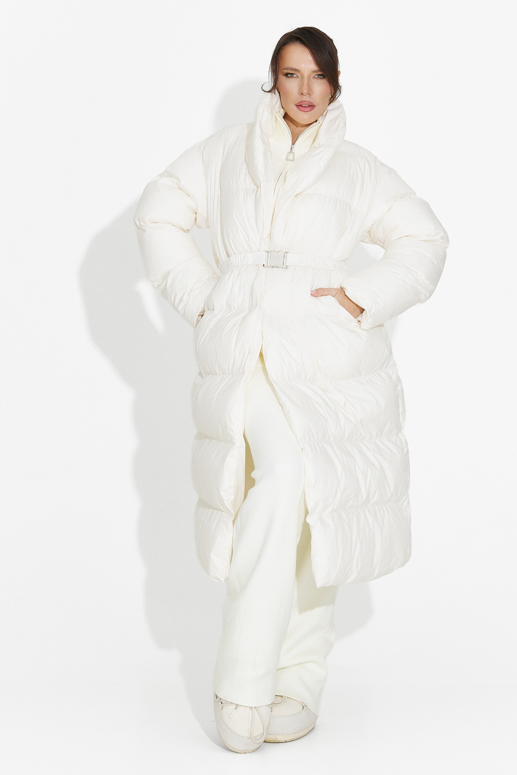 Giacca donna casual beige Kisalia Bogas