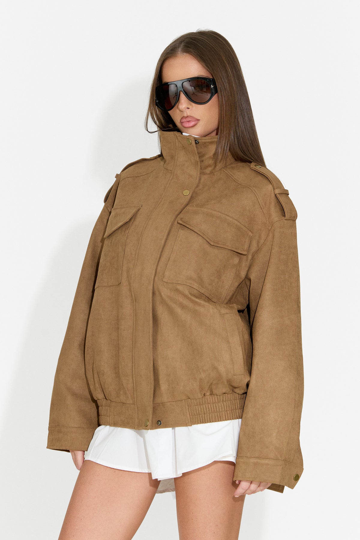 Damen-Casual-Jacke beige Renoya Bogas
