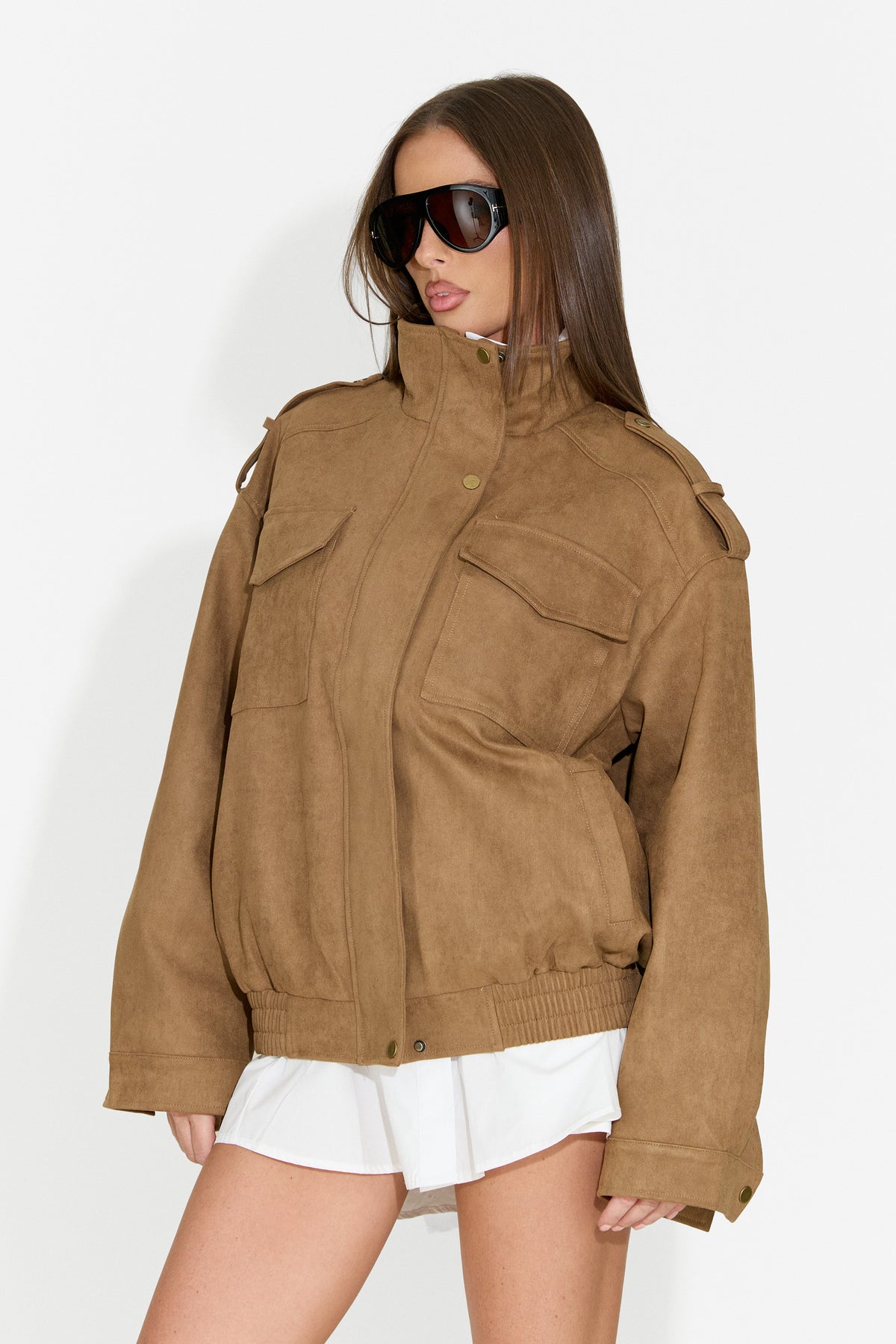 Damen-Casual-Jacke beige Renoya Bogas