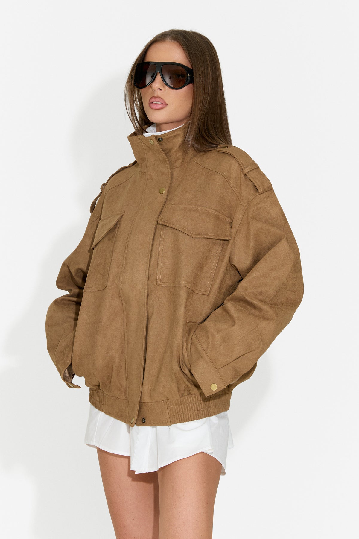 Damen-Casual-Jacke beige Renoya Bogas