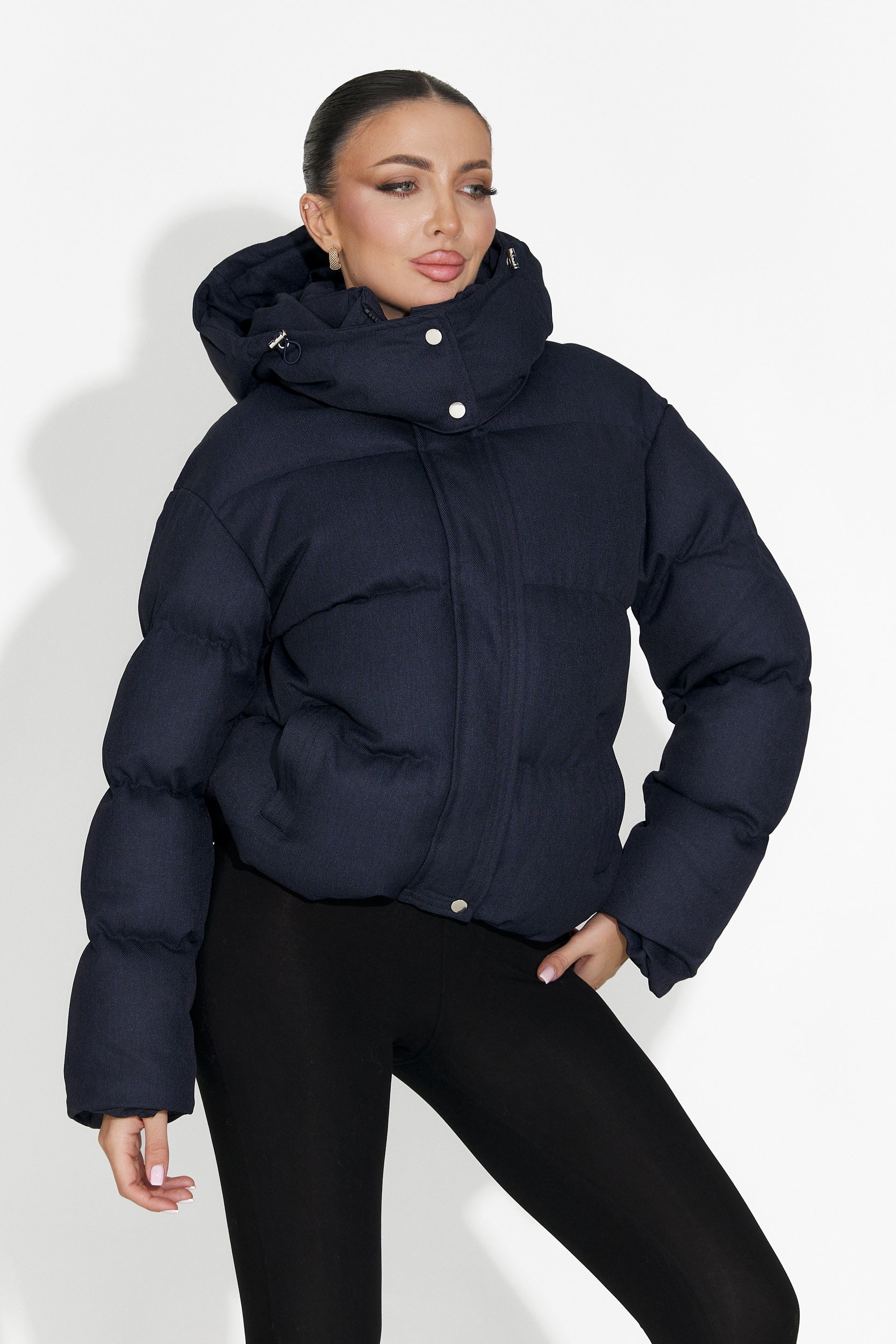 Marinblå casual damjacka Luisana Bogas