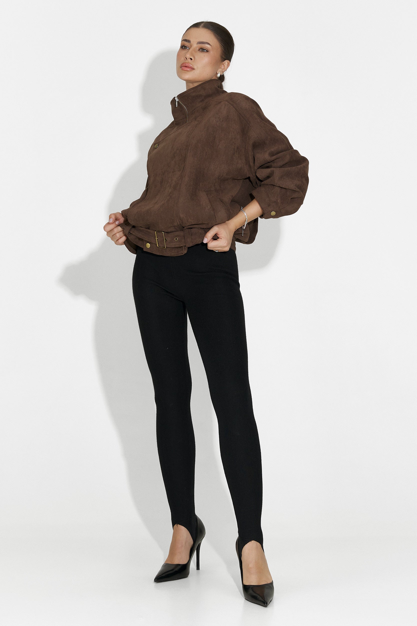 Kurtka damska casual brązowa Ismoria Bogas