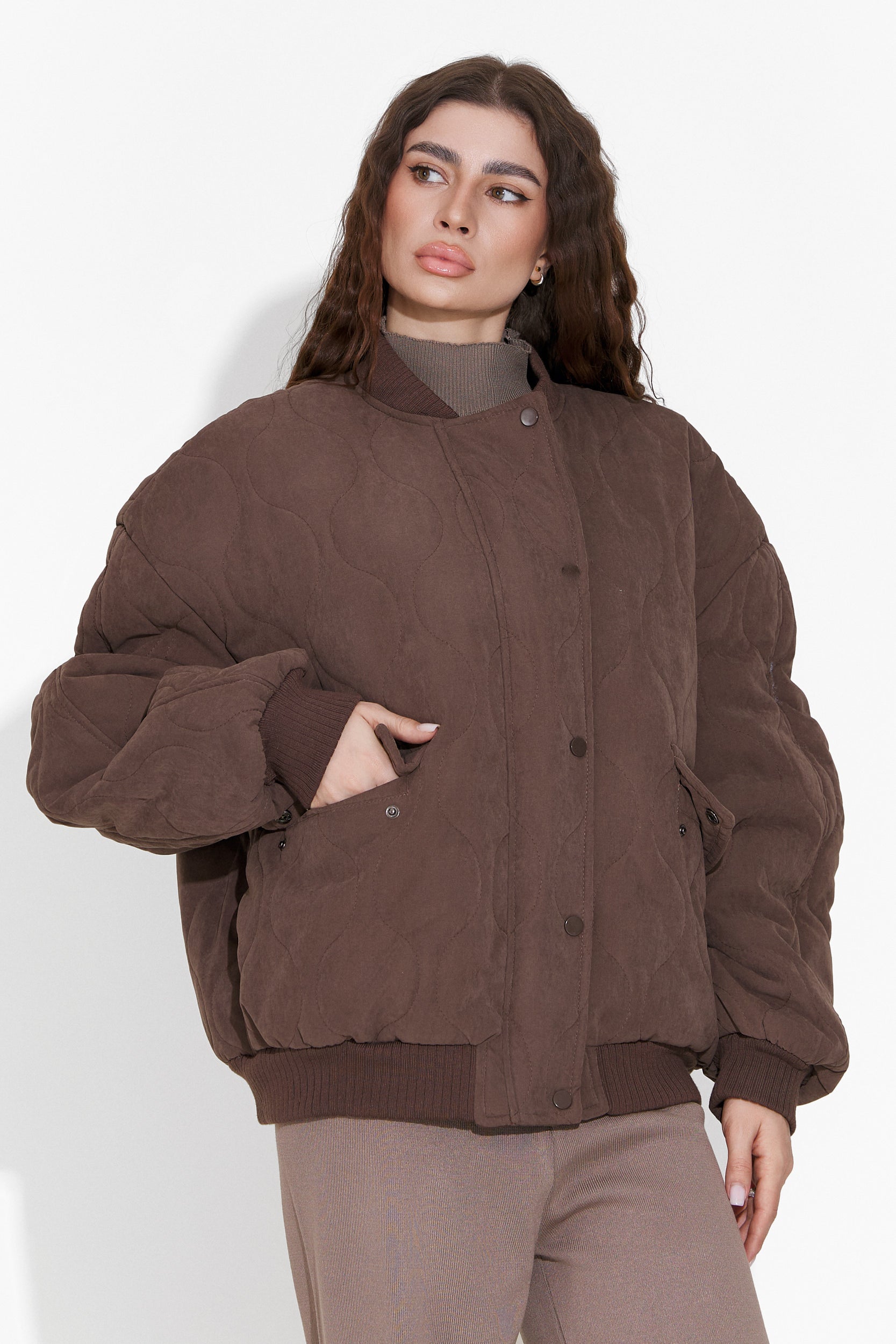 Giacca casual da donna marrone Winfrey Bogas